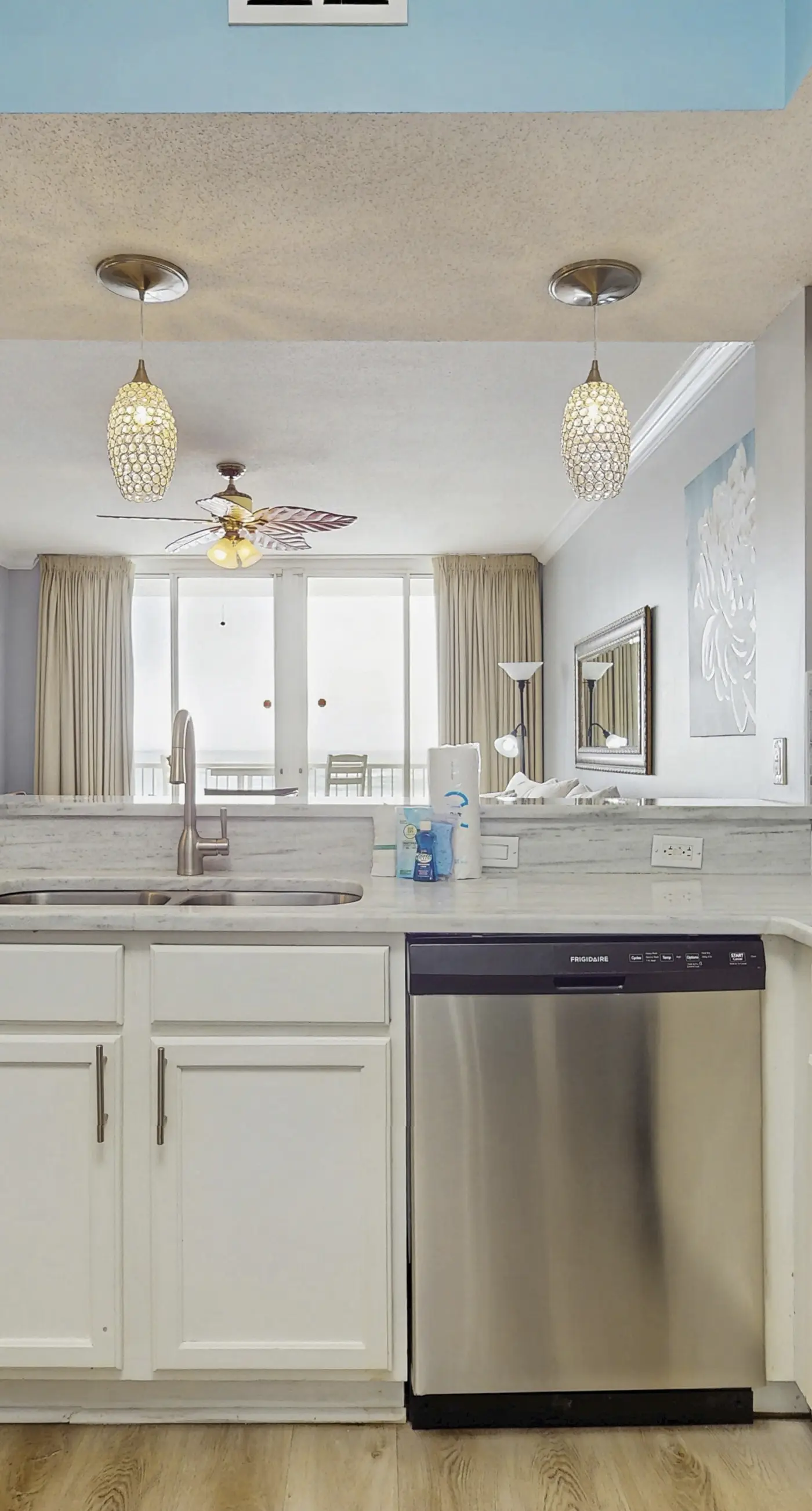 Second Floor Oceanfront Condo with Shared Pools, Ocean View, and Washer/Dryer