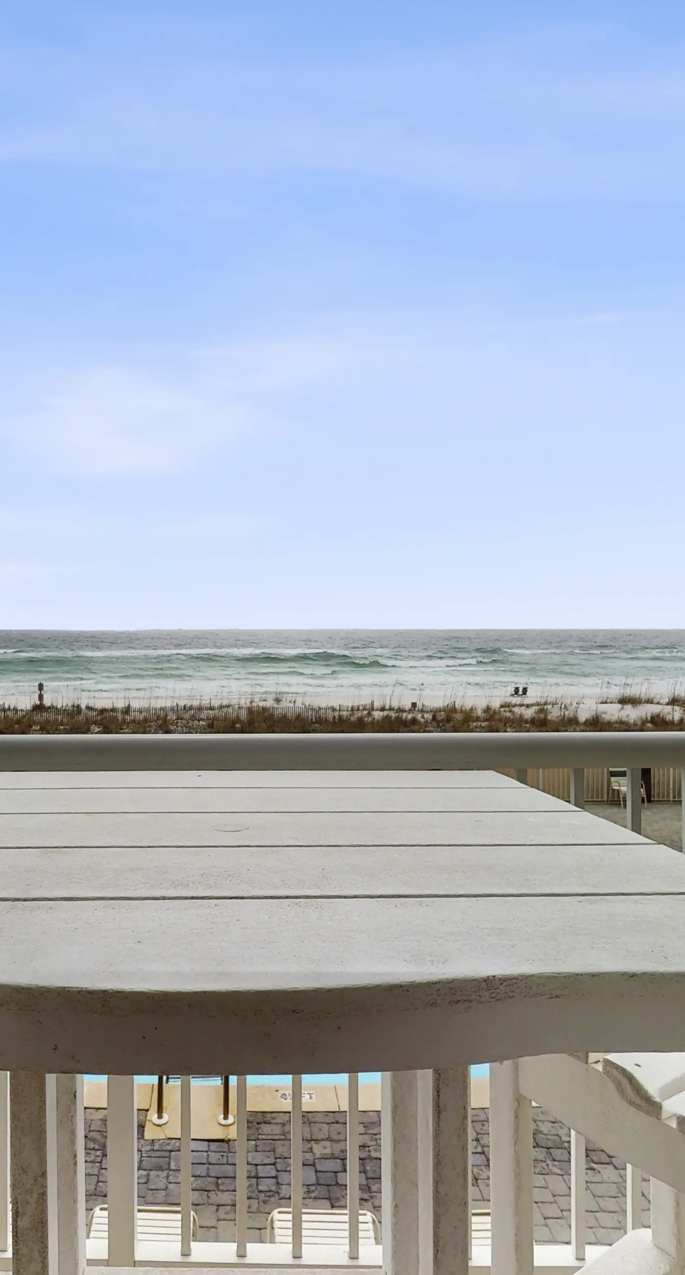 Second Floor Oceanfront Condo with Shared Pools, Ocean View, and Washer/Dryer