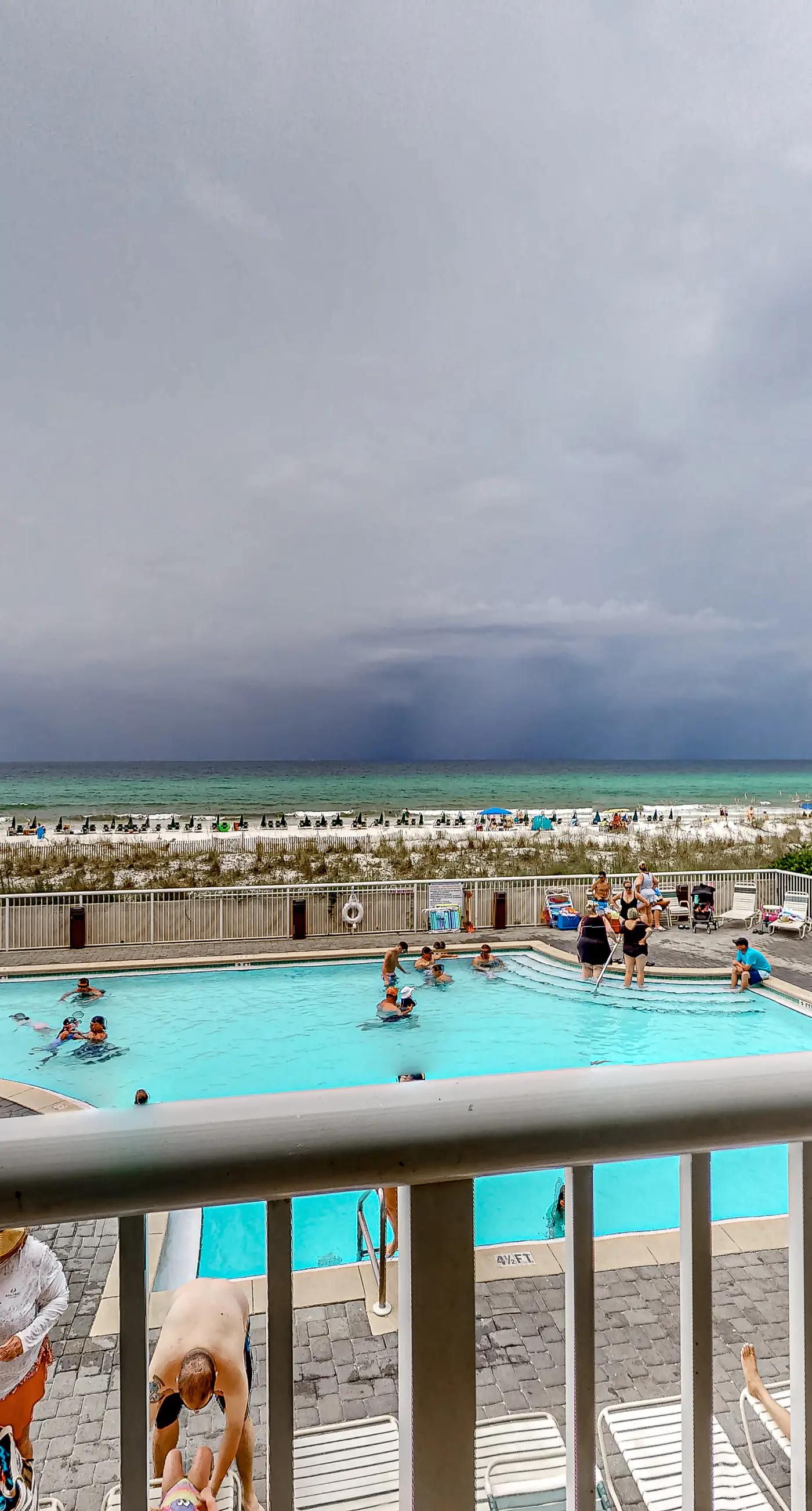 Second Floor Oceanfront Condo with Shared Pools, Ocean View, and Washer/Dryer