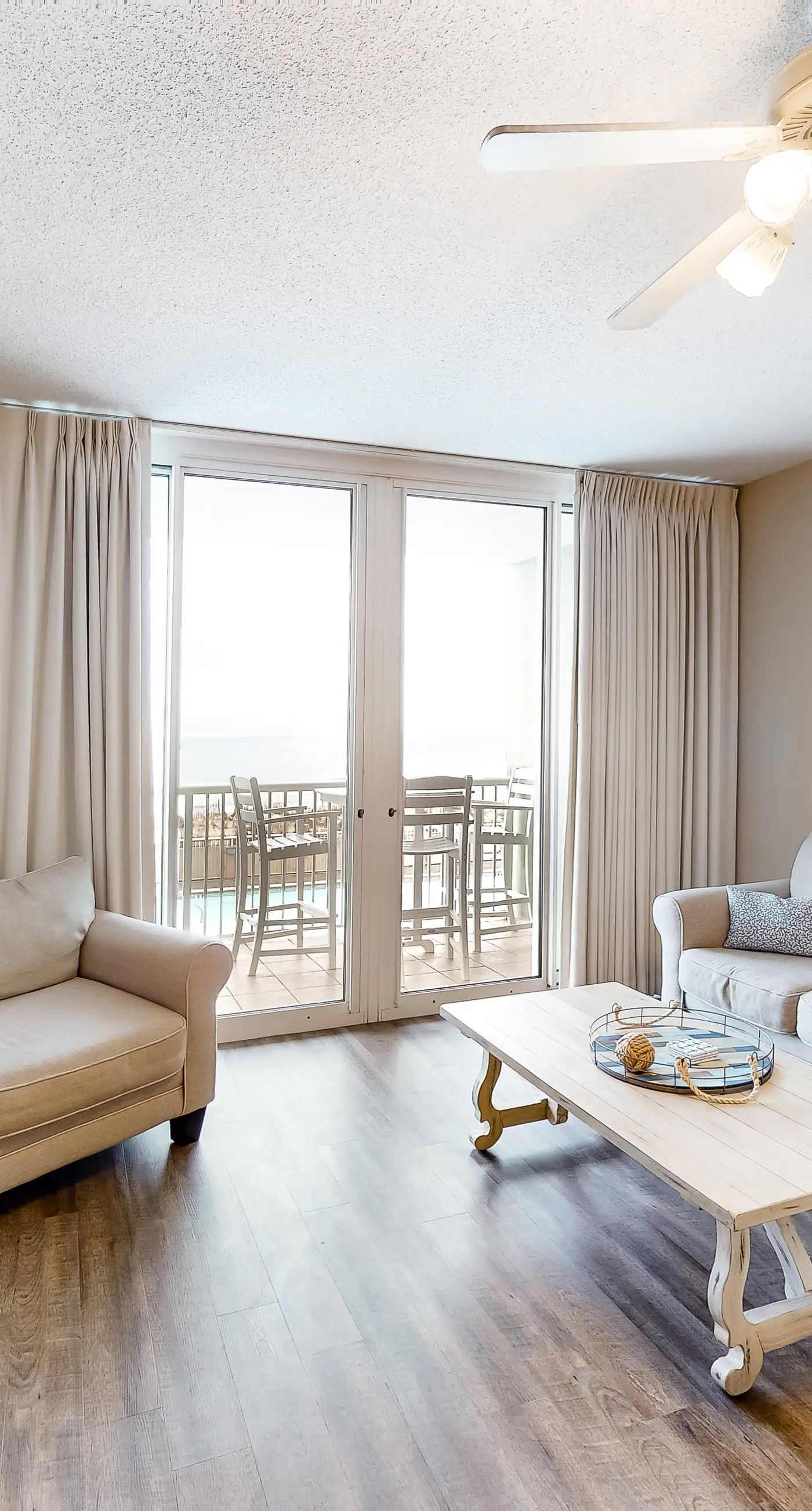 2nd Floor Coastal Condo On Okaloosa Island Gulf-Front Views