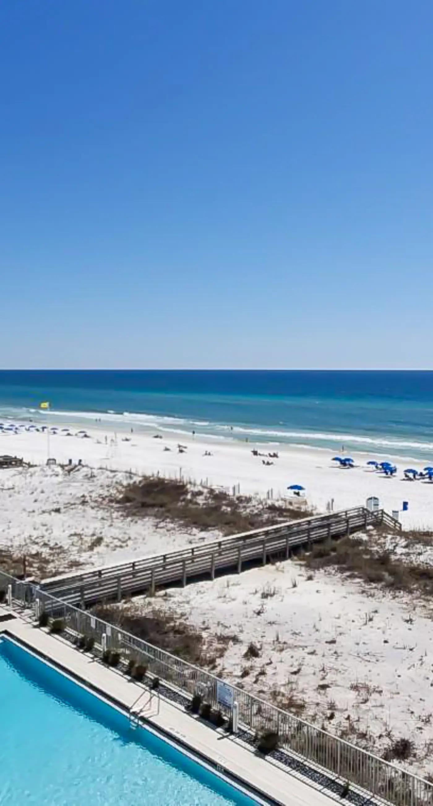 Blu 507 - Luxurious gulf front condo with private balcony, shared pool & beach access