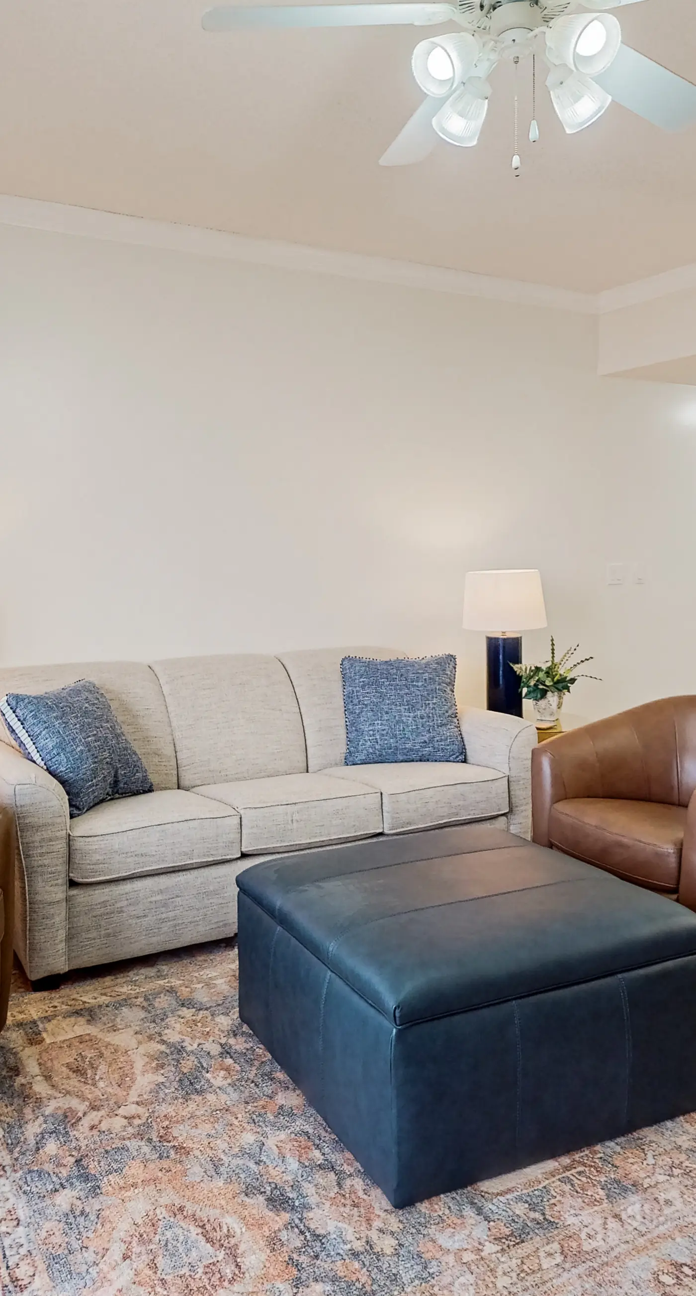 Waters Edge 106- Gulf front condo with furnished patio, pool, fitness room, boardwalk to beach