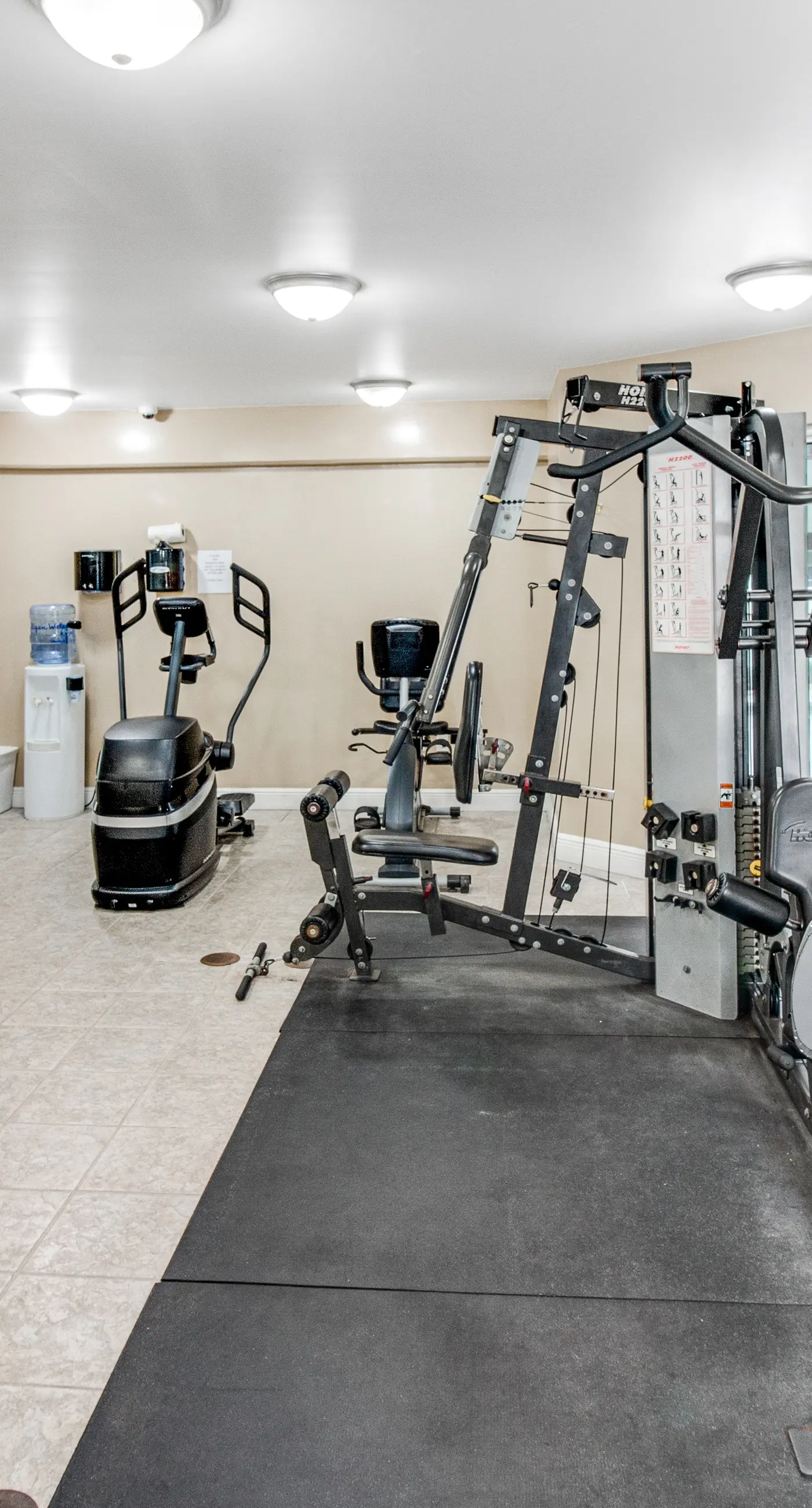 Waters Edge 106- Gulf front condo with furnished patio, pool, fitness room, boardwalk to beach