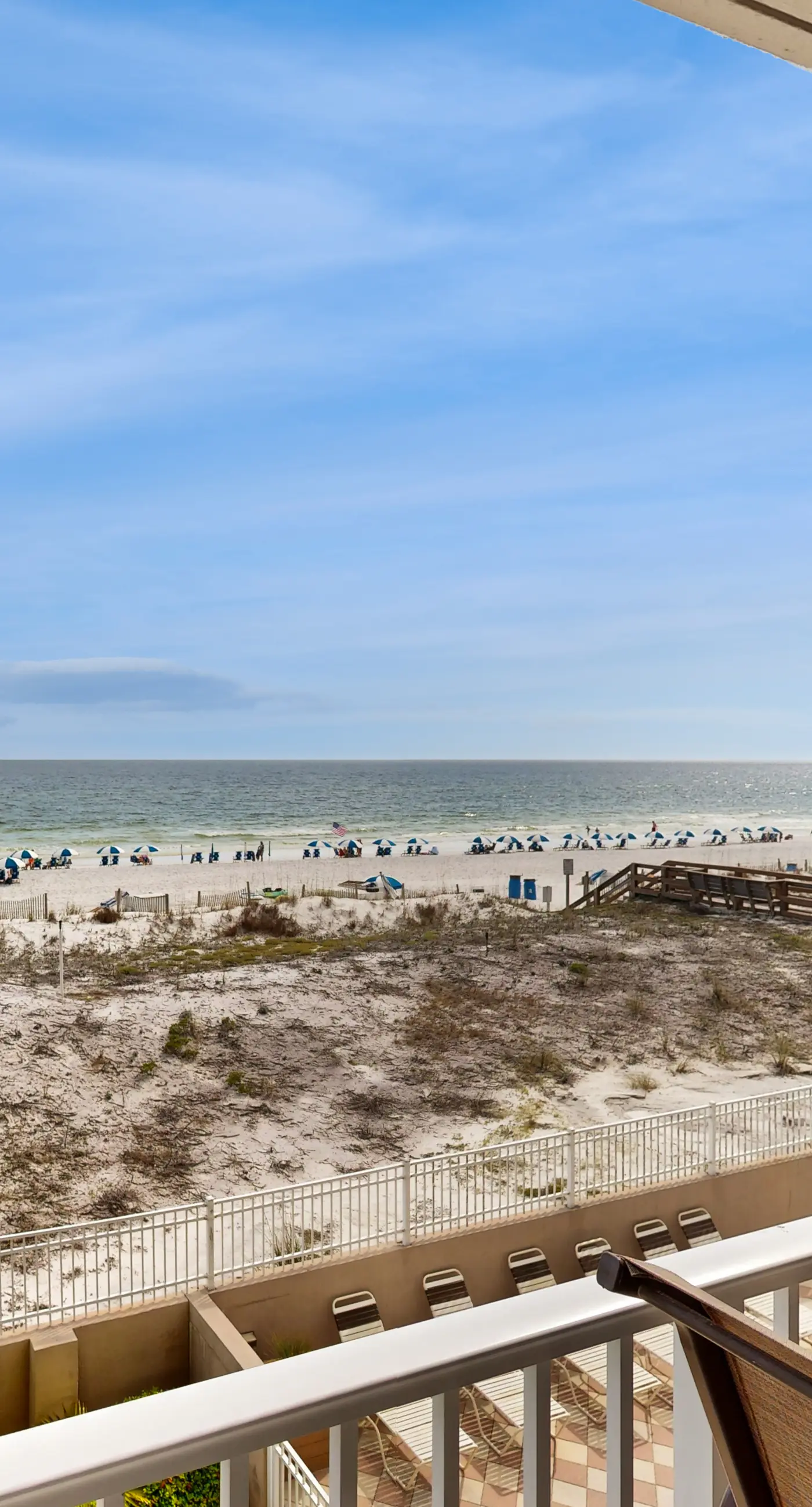 Island Princess 304- Gulf-front home with balcony, ocean views, pool and beach access