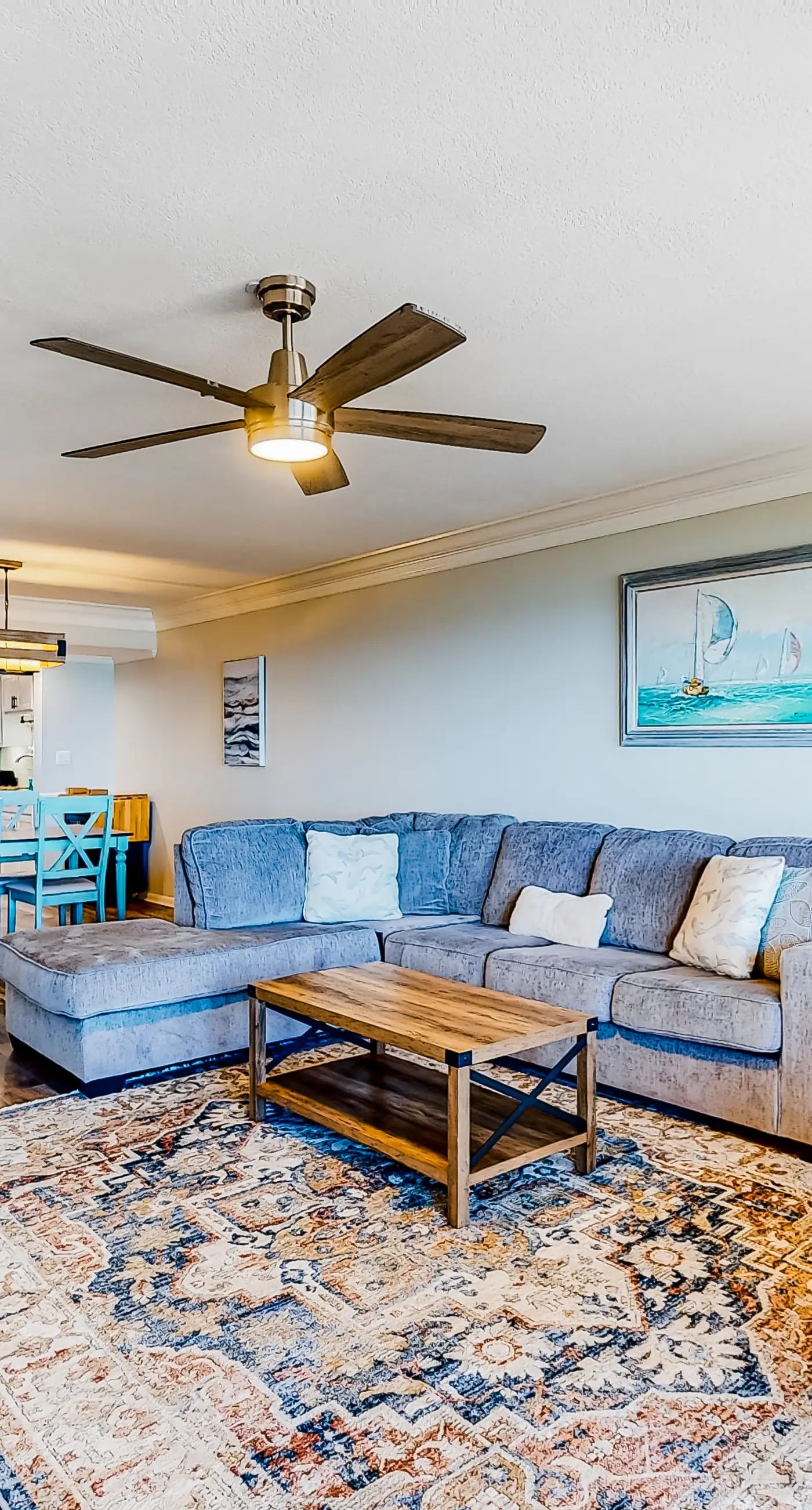 Surf Dweller 203- Beachfront resort condo with outdoor pool, Gulf views, balcony, W/D, & AC