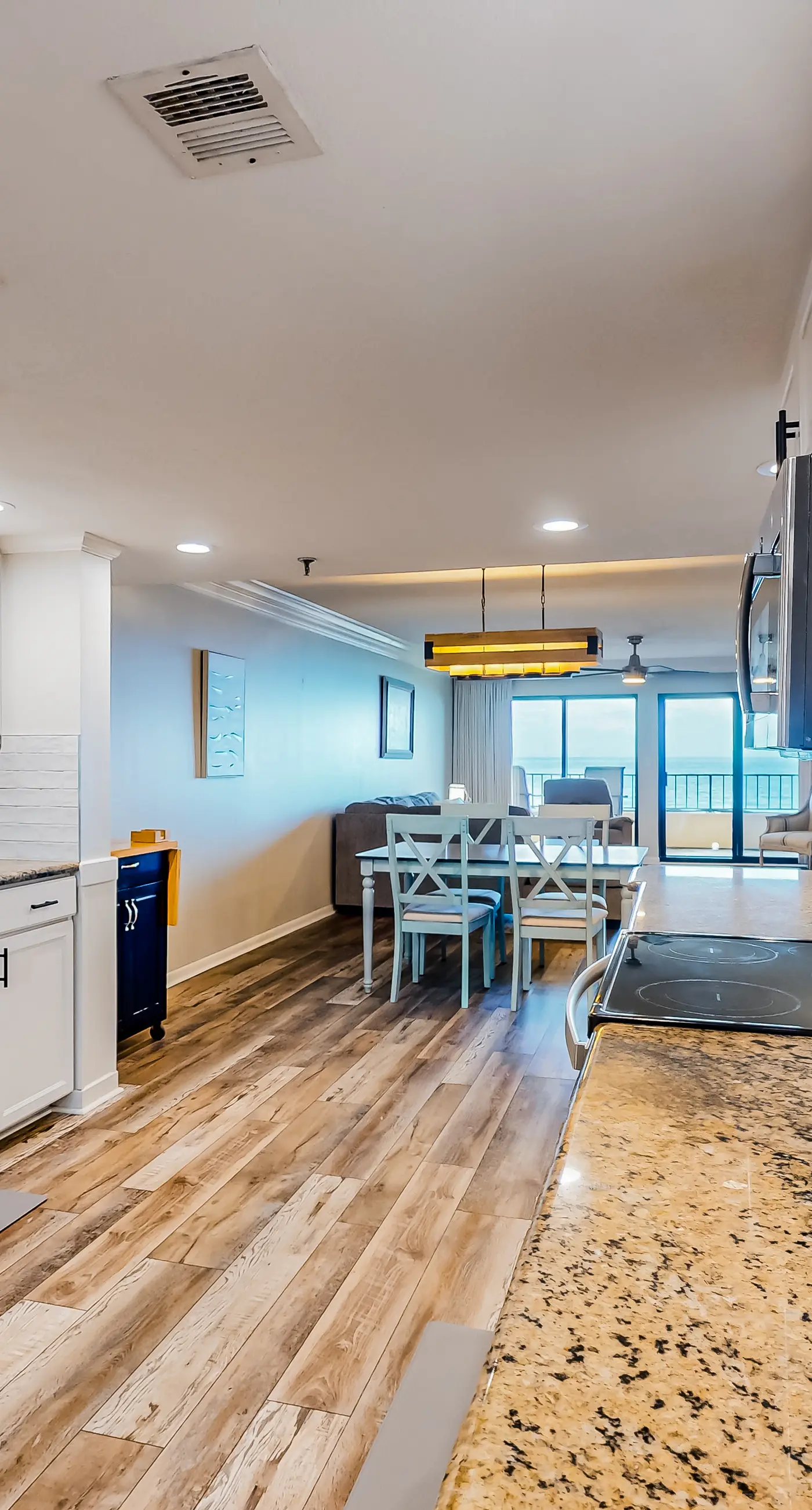 Surf Dweller 203- Beachfront resort condo with outdoor pool, Gulf views, balcony, W/D, & AC