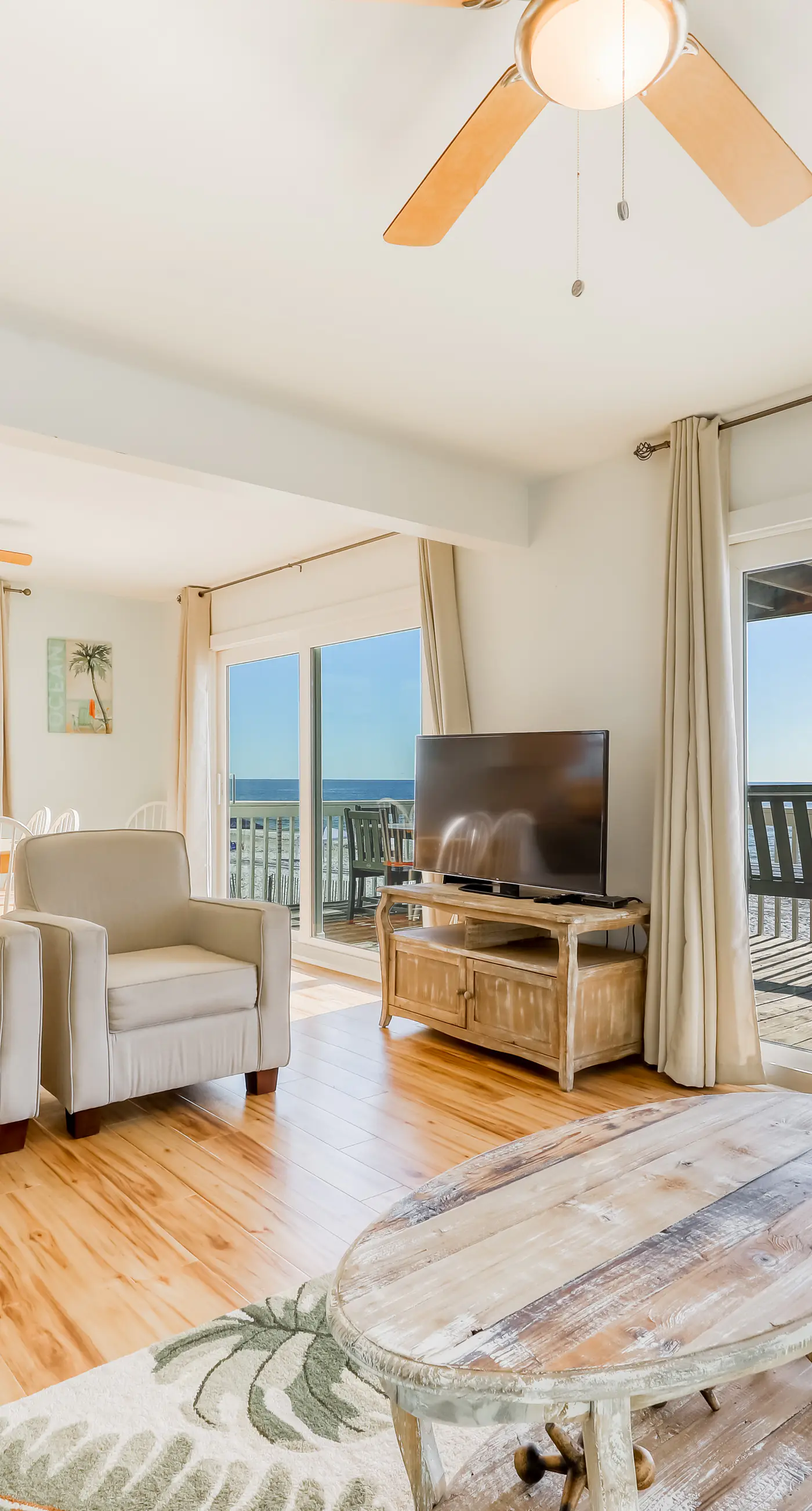 Beachfront home with coastal views & beach access - dog-friendly