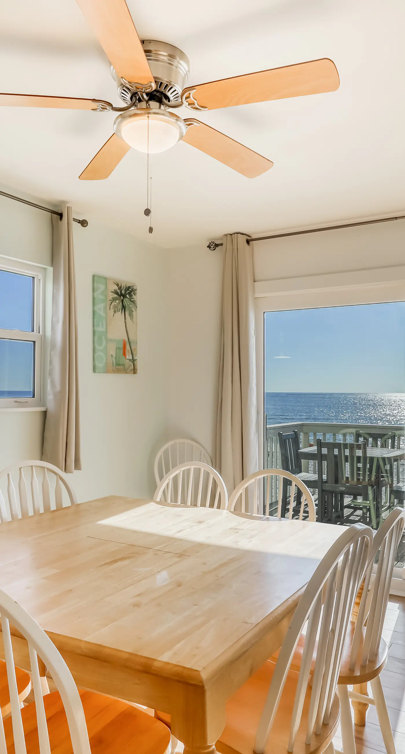 Beachfront home with coastal views & beach access - dog-friendly