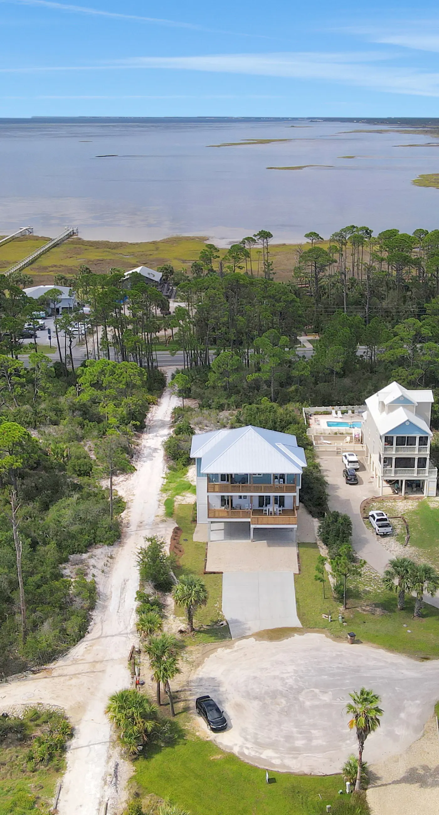 Beautiful home near the water with scenic views and brand-new outdoor pool