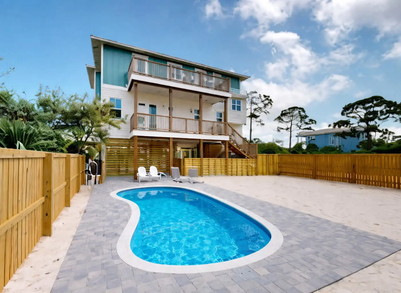Beautiful home near the water with scenic views and brand-new outdoor pool