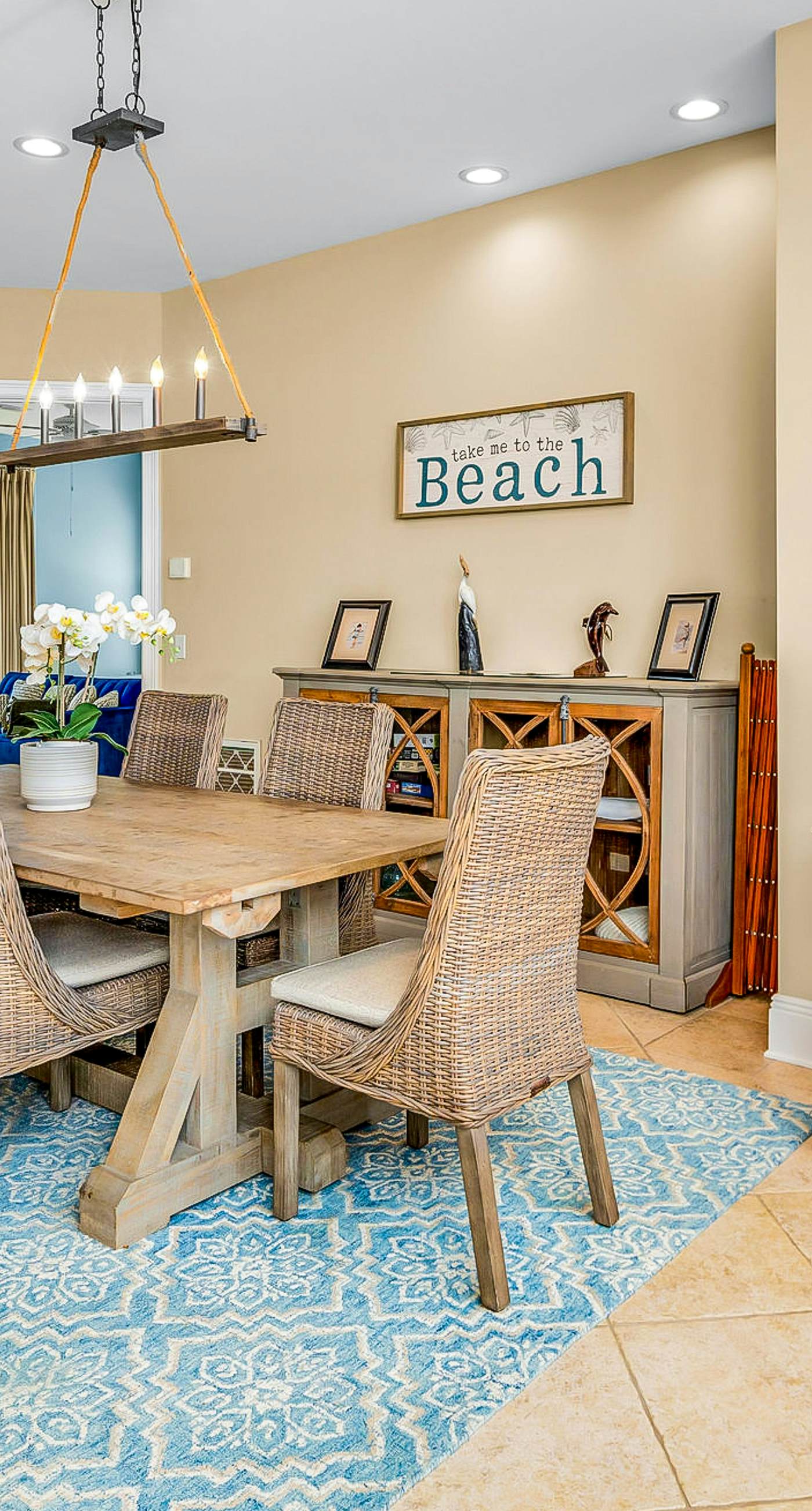 Gulf-front home with direct beach access, Gulf views, yard, & deck