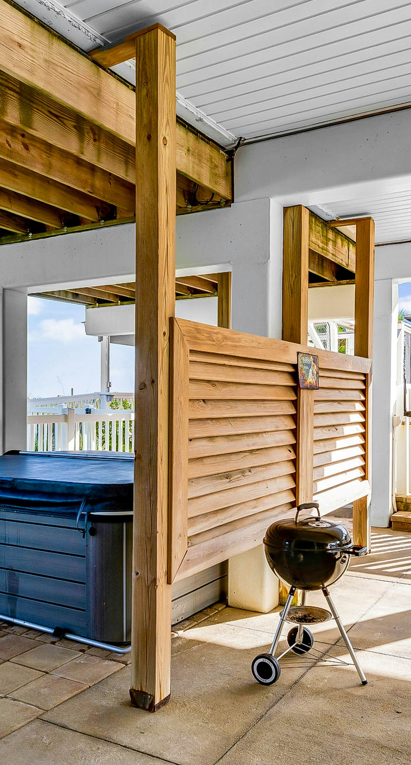 Gulf-front home with direct beach access, Gulf views, yard, & deck