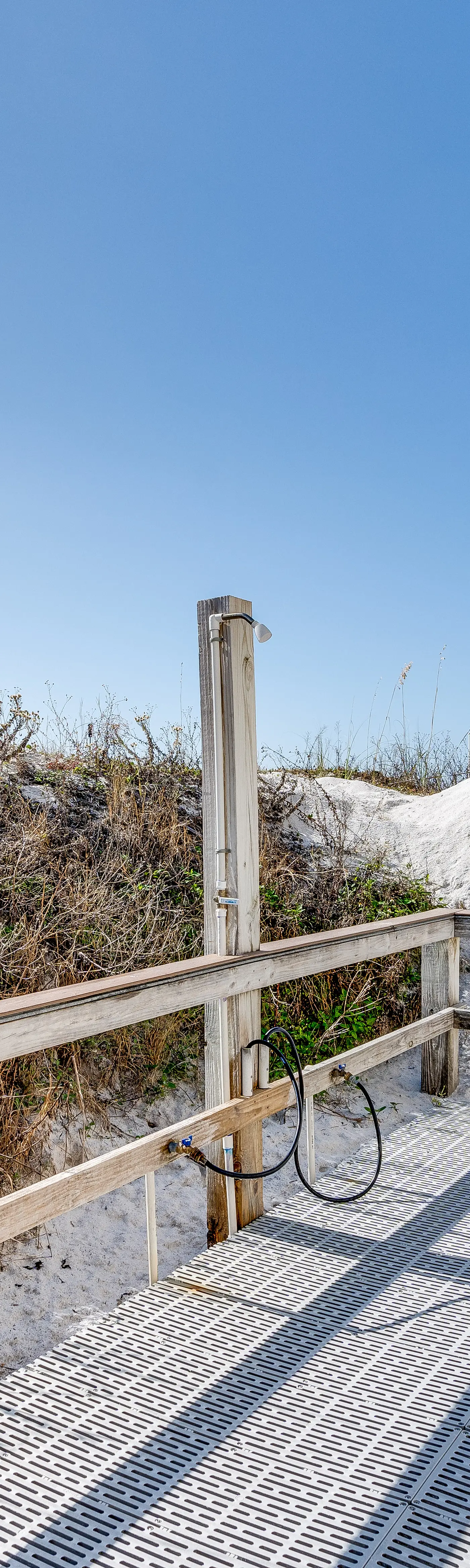 Island Princess 411- Seaside condo with wonderful beach views, balcony, grill, pool, hot tub, & gym