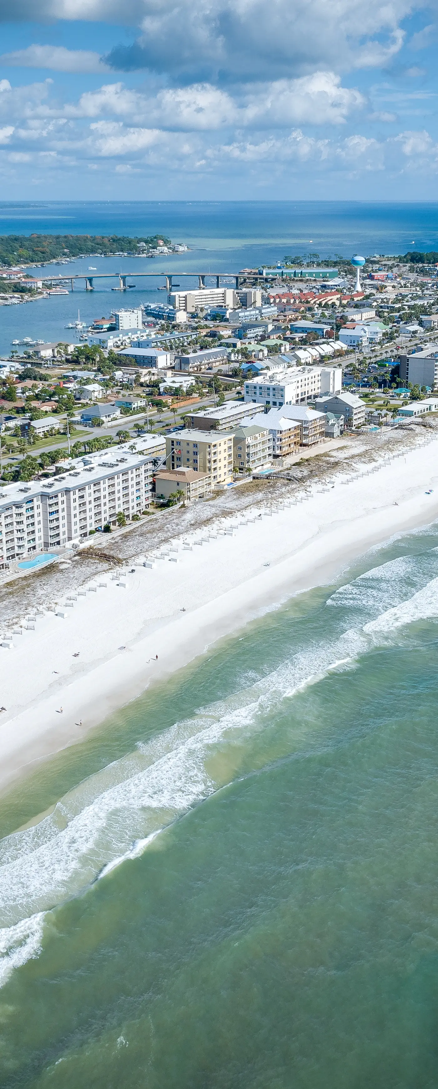 Island Princess 411- Seaside condo with wonderful beach views, balcony, grill, pool, hot tub, & gym