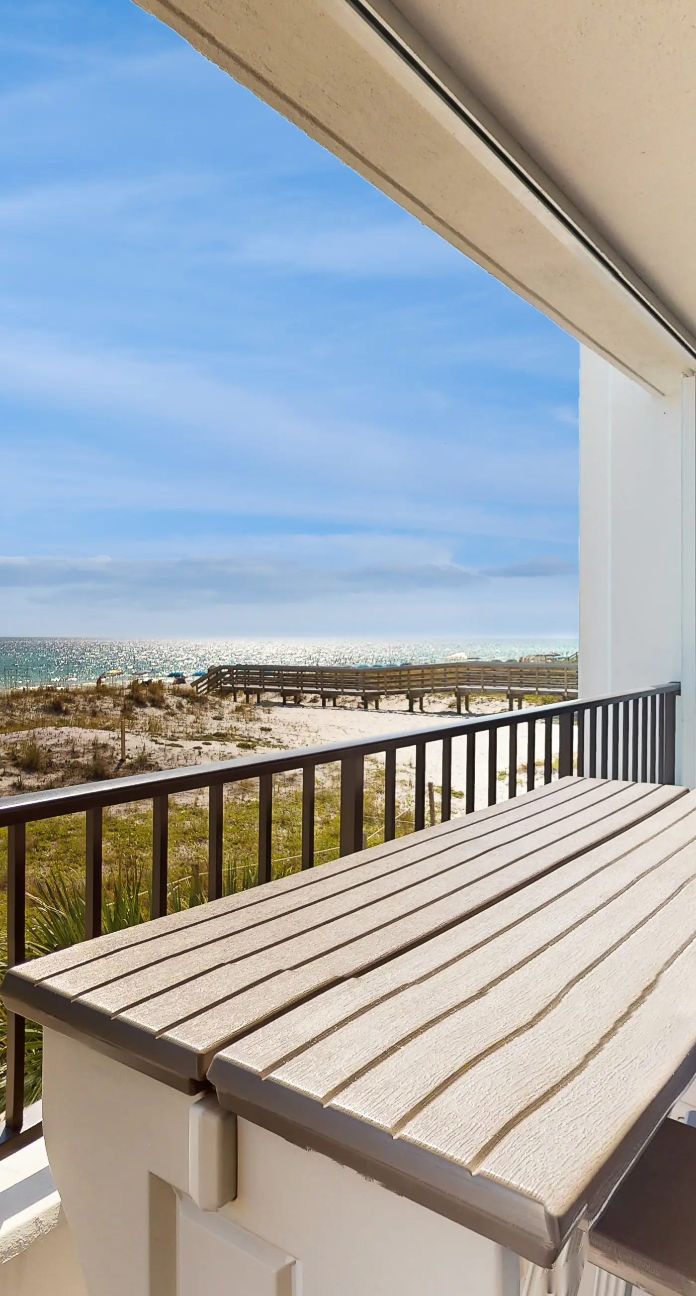 Surf Dweller 211- Beachfront condo with Gulf views, pool, tennis, gym, & private balcony