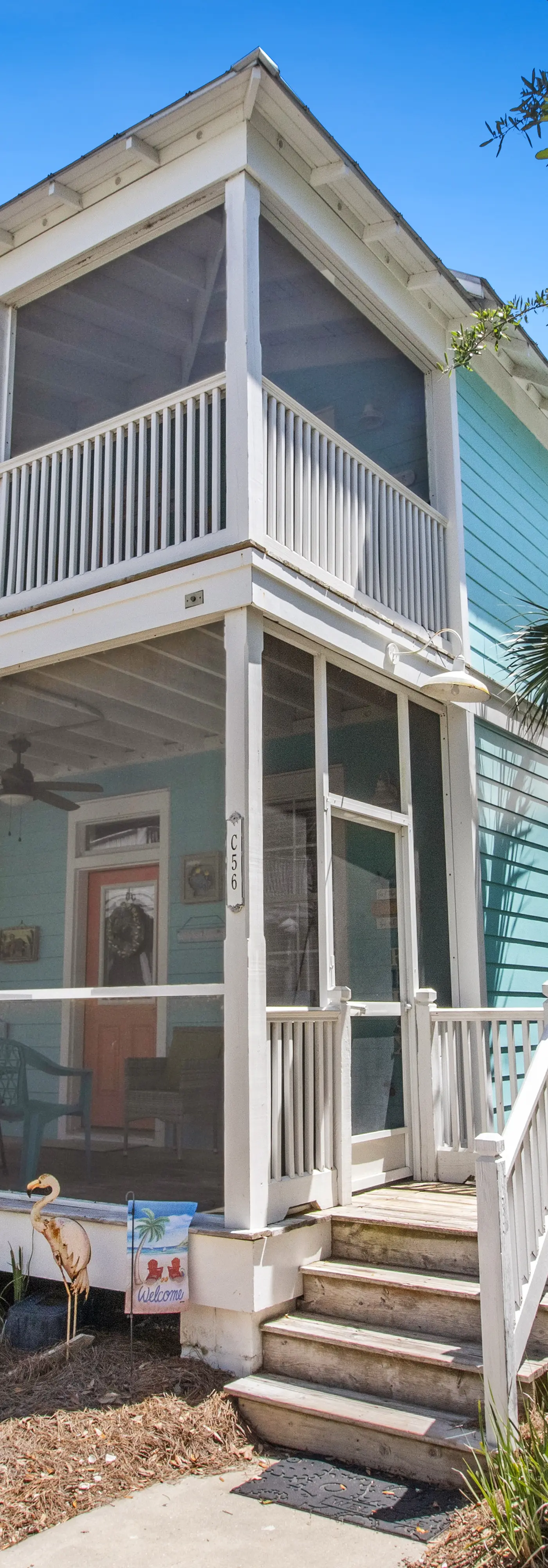Coastal Home with Screened Porch & Shared Hot Tub - Snowbirds Welcome