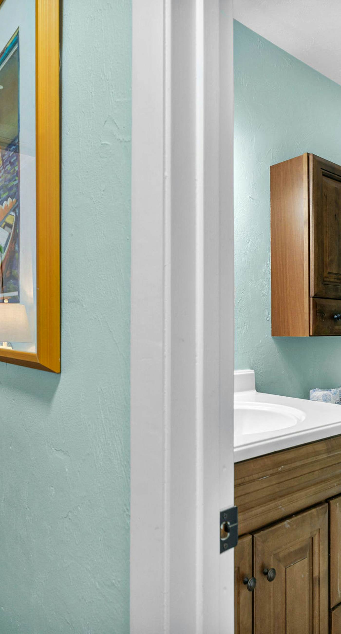 Dog-friendly with Gulf view, pool, balcony, deck, fireplace, central AC, & W&D