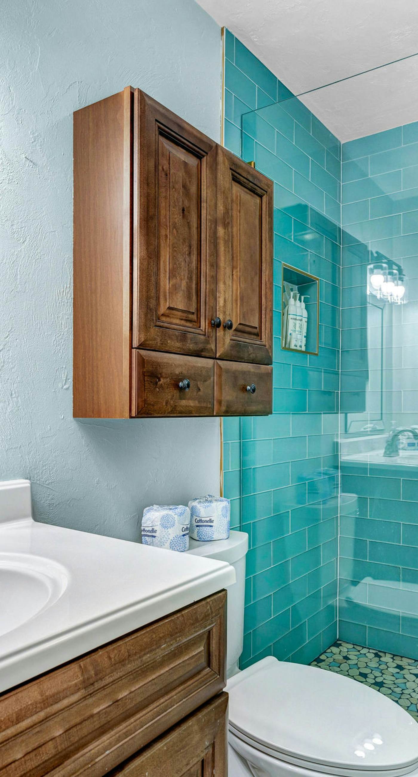 Dog-friendly with Gulf view, pool, balcony, deck, fireplace, central AC, & W&D