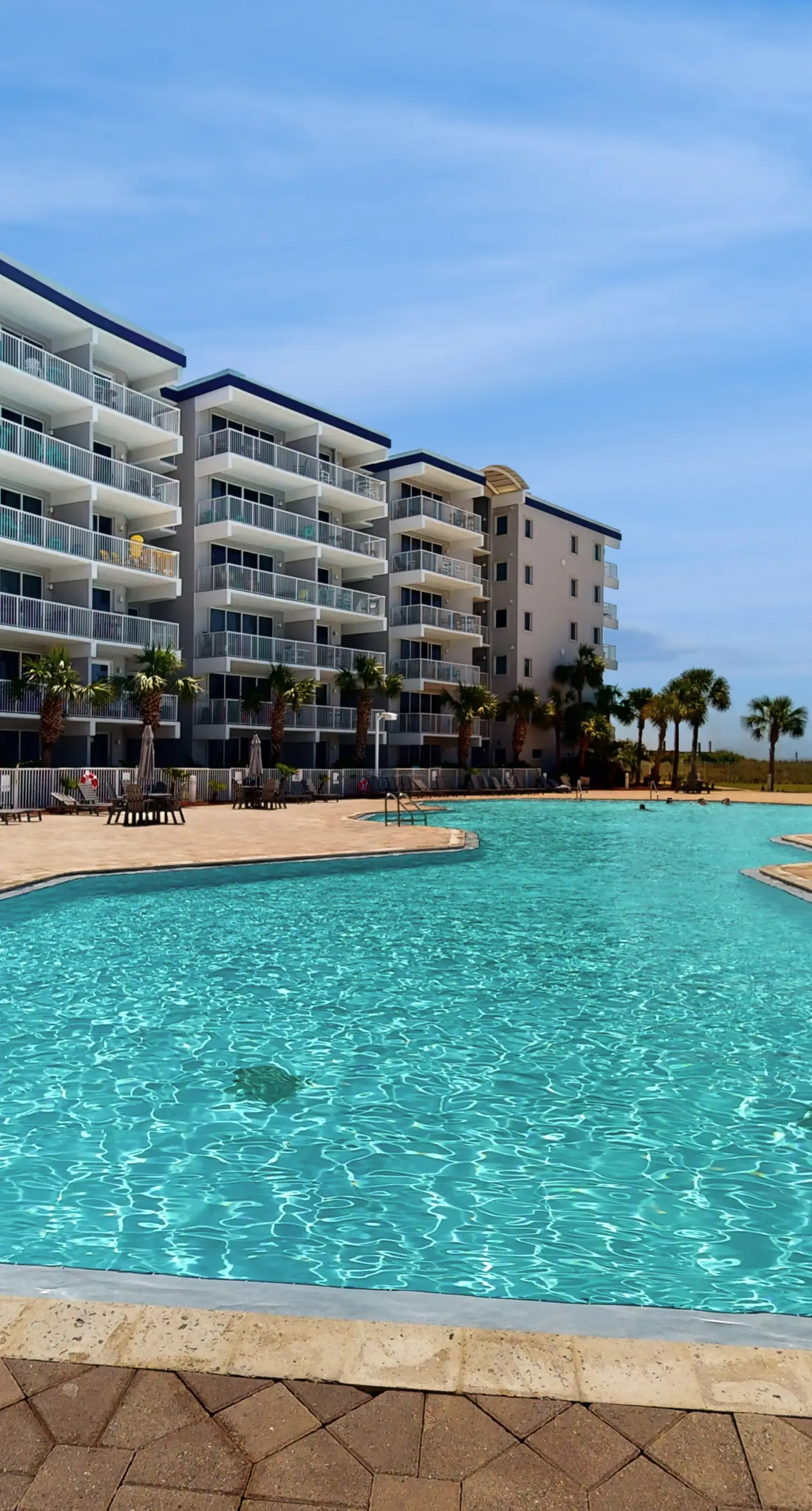 Destin West Gulfside 216 - Lovely waterfront condo with pool, hot tub, fitness area, & washer&dryer