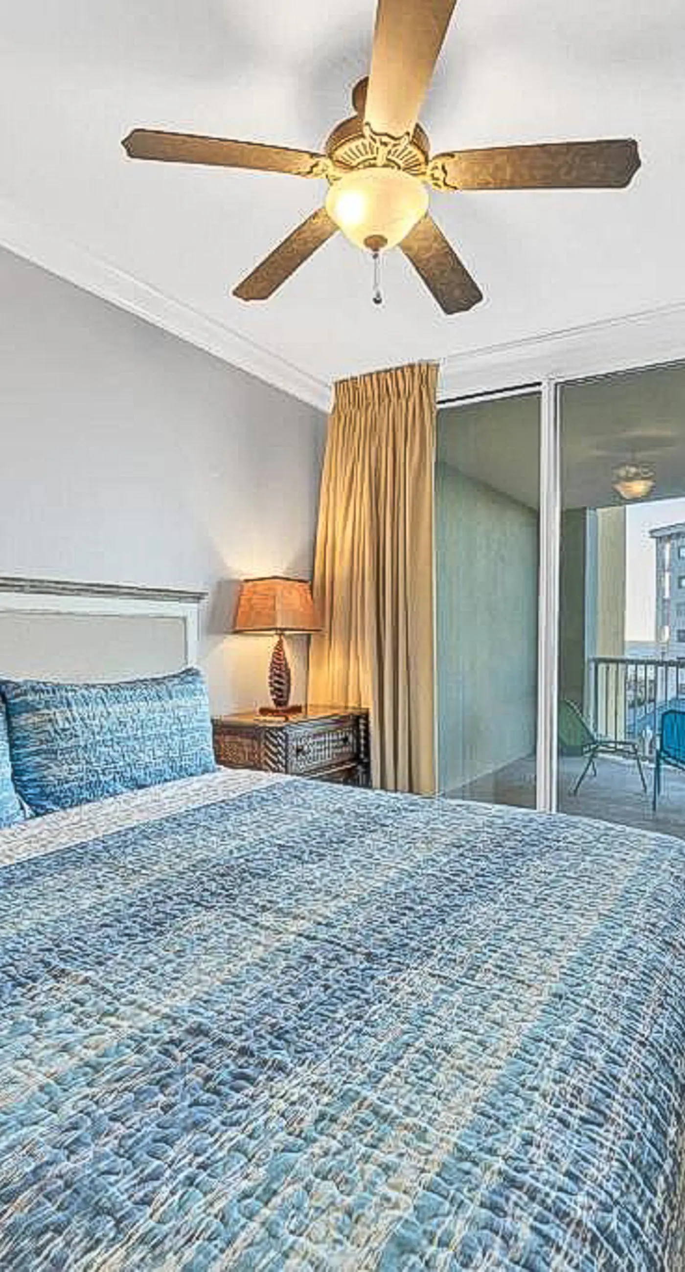 Luxury condo with on-site pools and a convenient central location