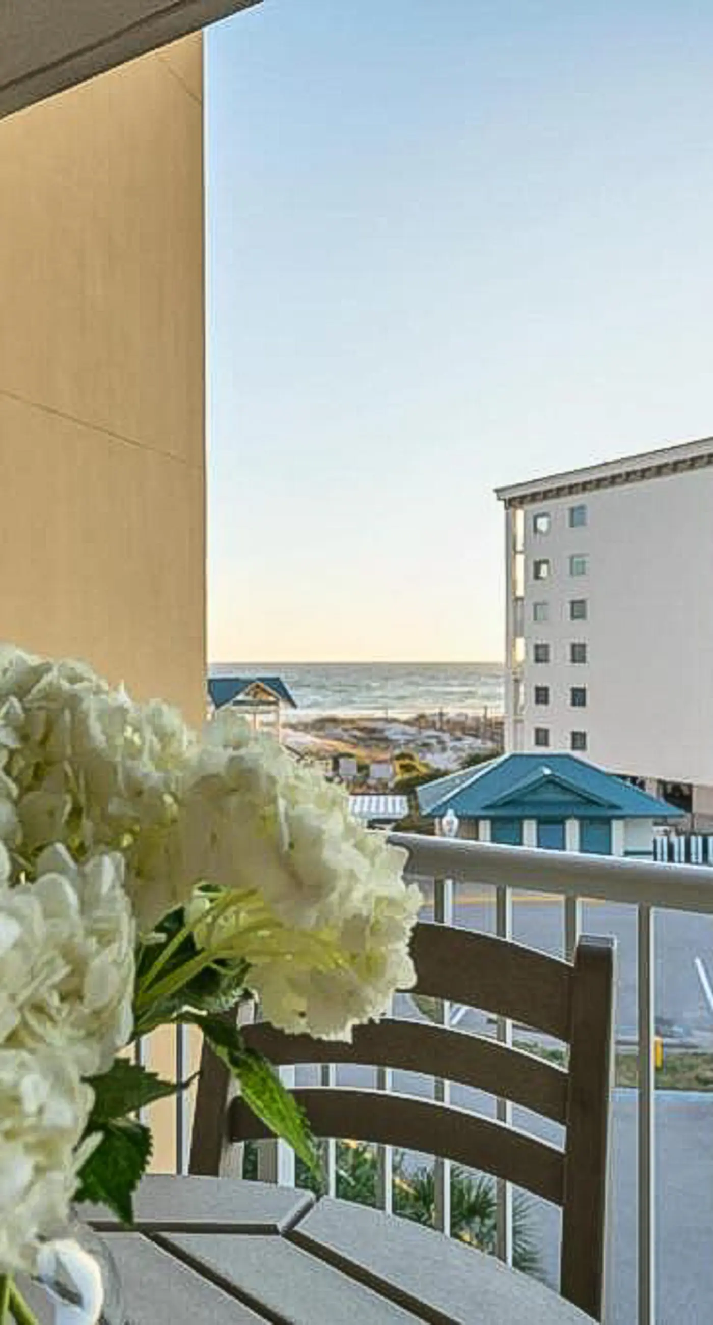 Luxury condo with on-site pools and a convenient central location