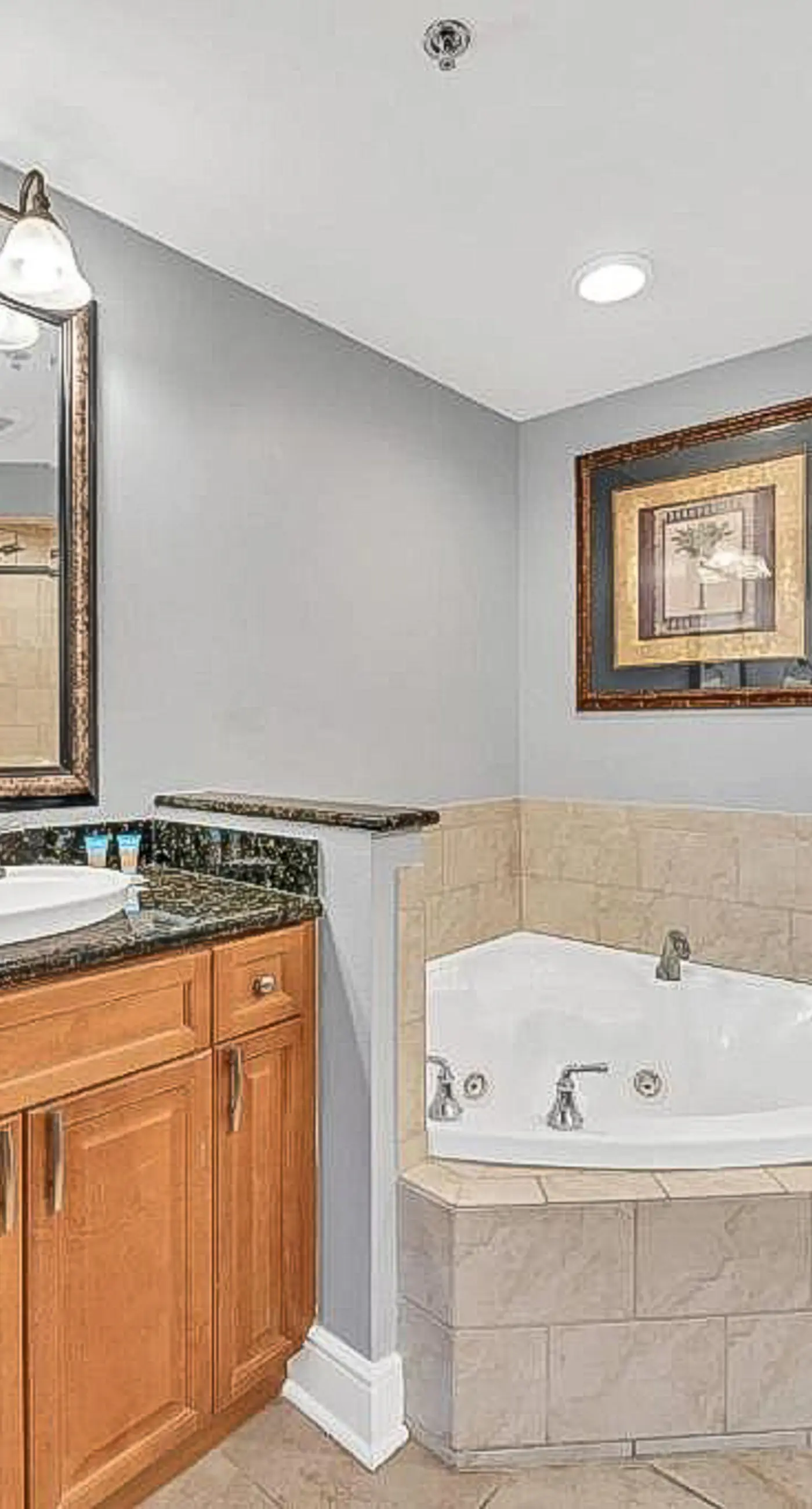 Luxury condo with on-site pools and a convenient central location