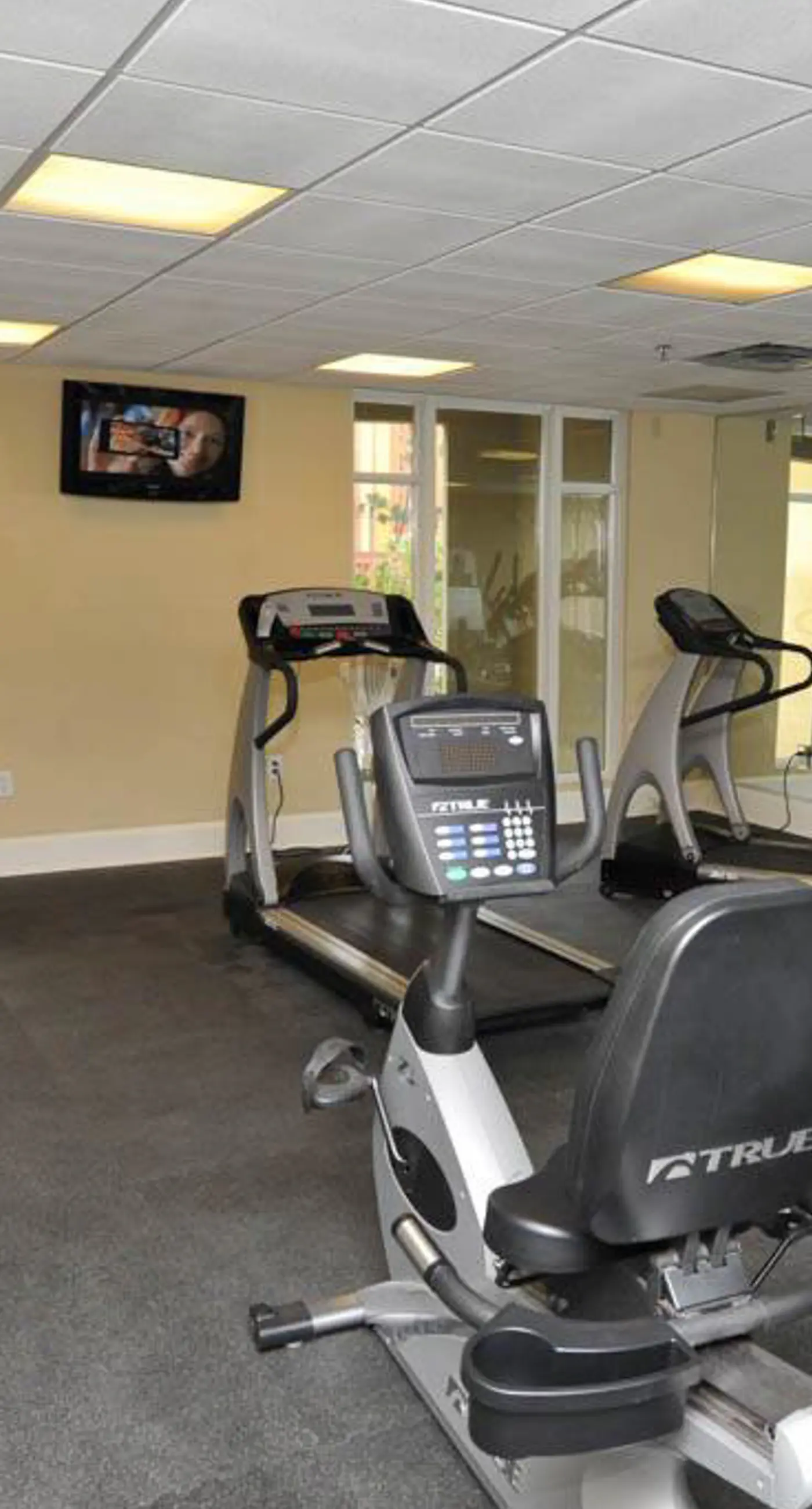 Luxury condo with on-site pools and a convenient central location