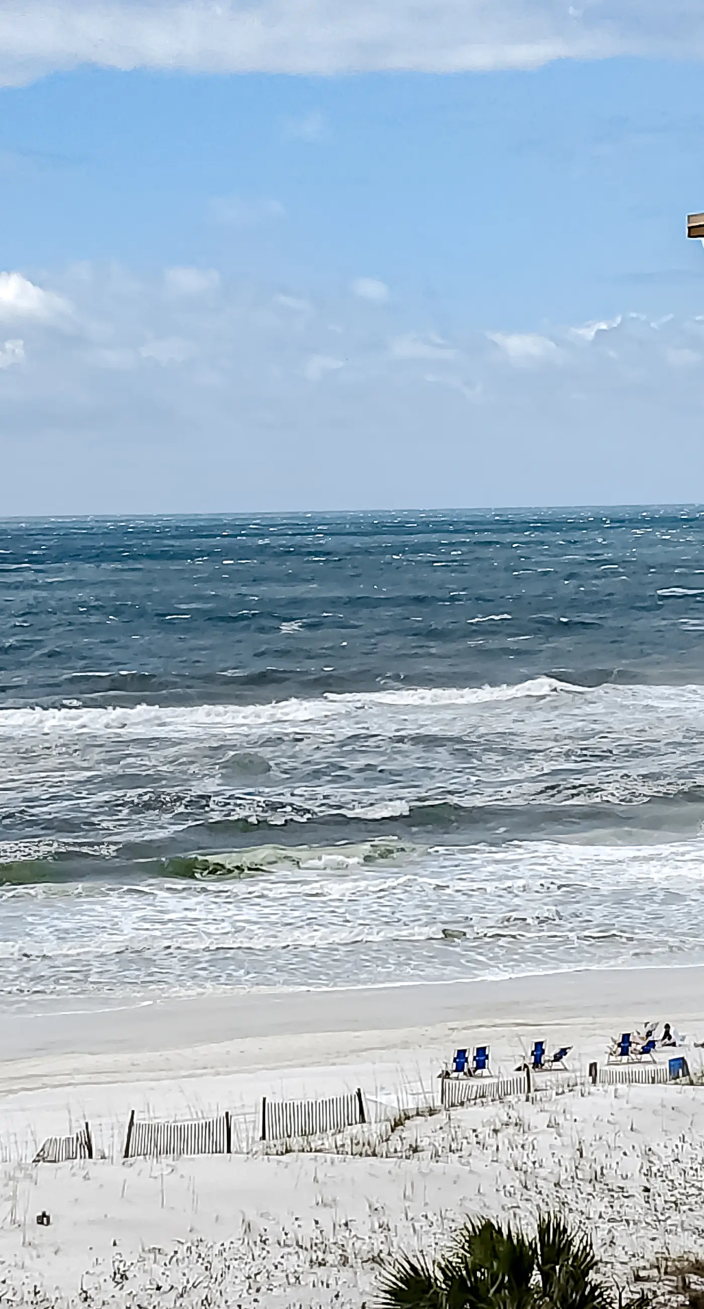Sixth-floor condo with partial Gulf views, pools, hot tub, private beach