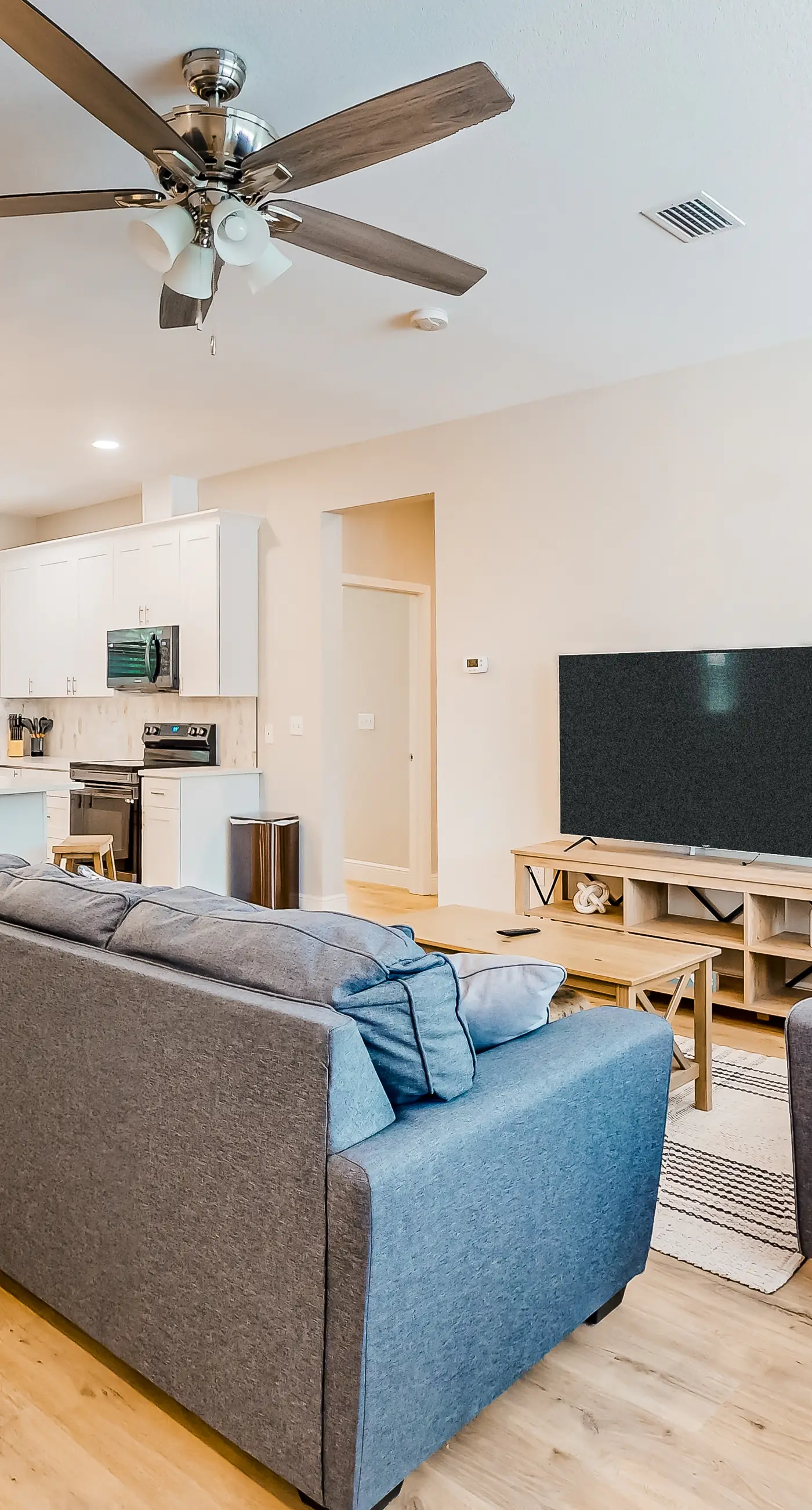 Dog-friendly coastal abode with a grill, central AC, updated interior & patio