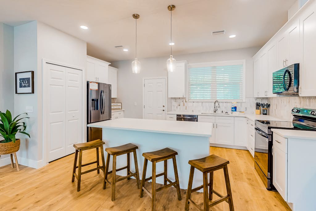 Dog-friendly coastal abode with a grill, central AC, updated interior & patio