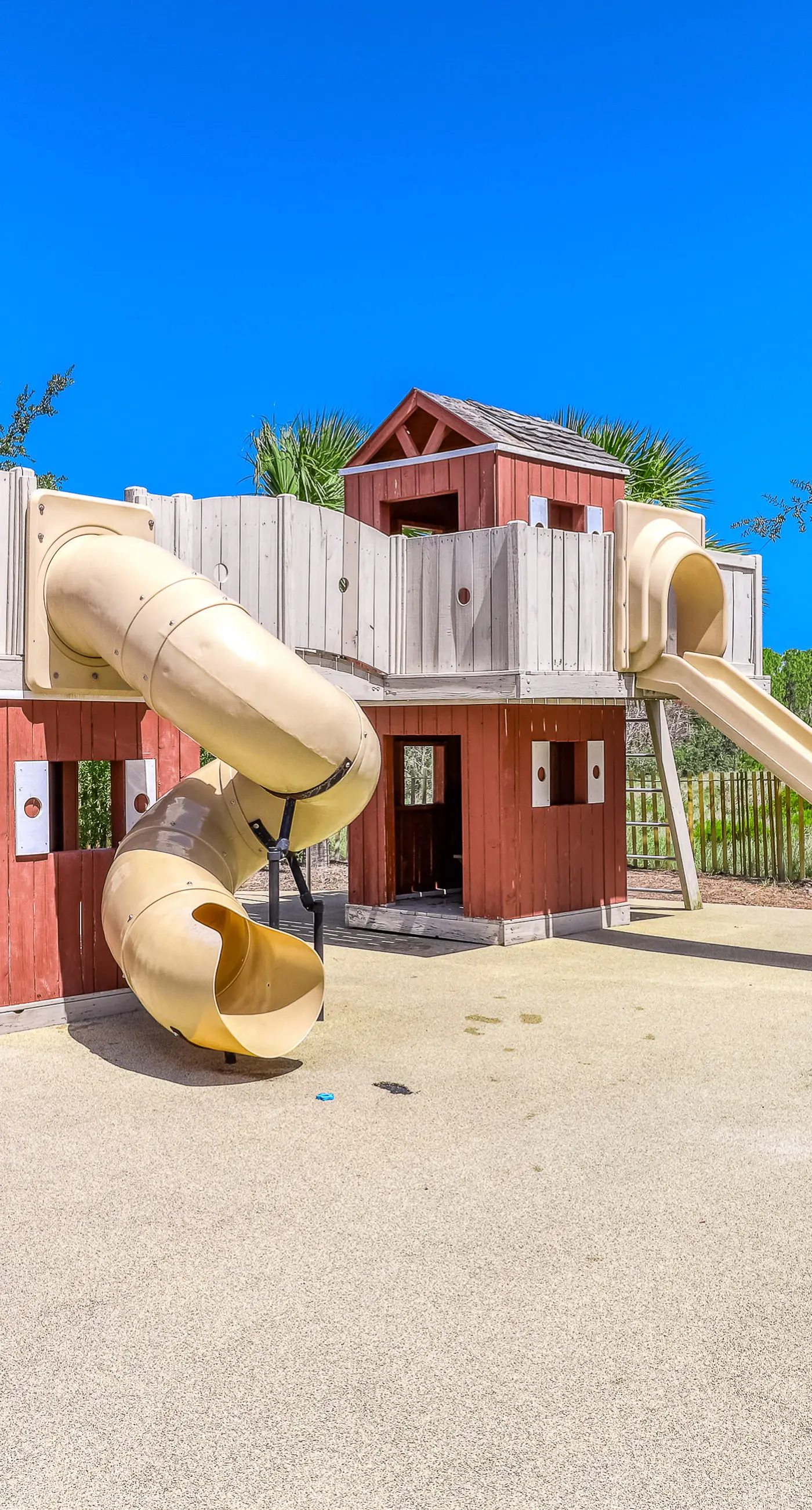 Charming retreat with pool, playground, patio, washer/dryer, & central AC