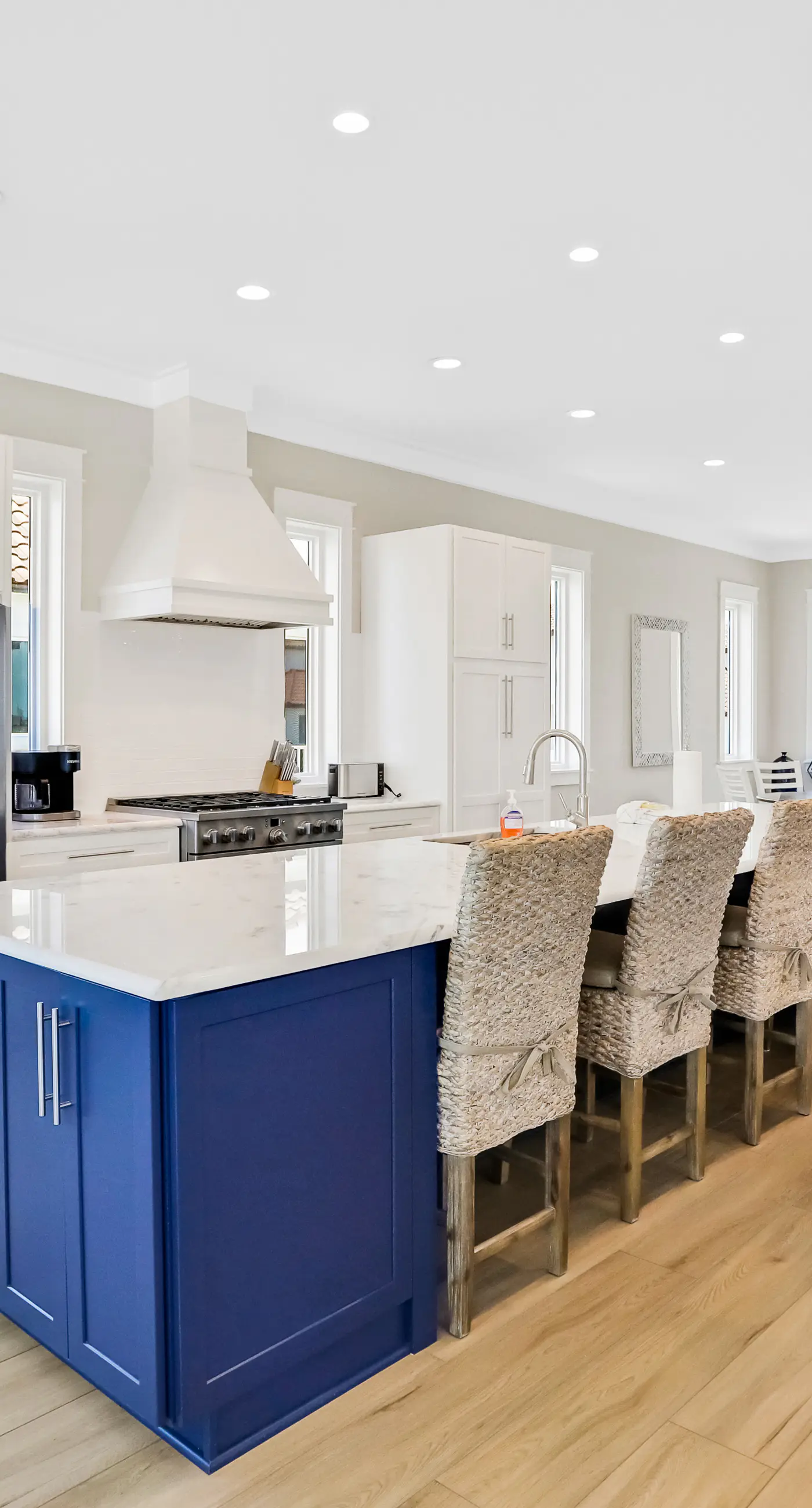 Scenic waterfront home with five bedrooms & easy beach access - dog-friendly