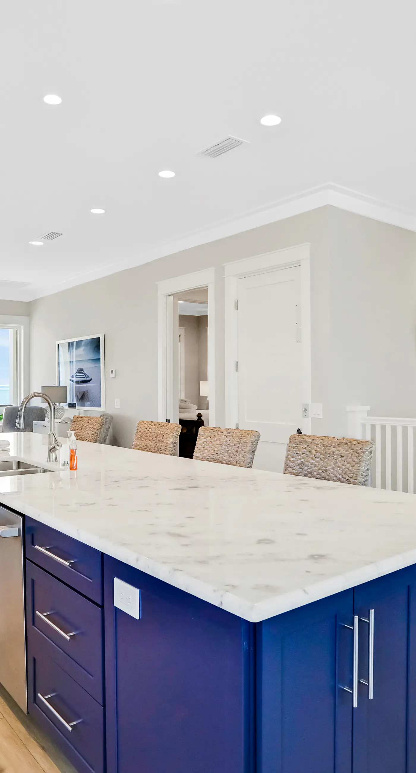 Scenic waterfront home with five bedrooms & easy beach access - dog-friendly