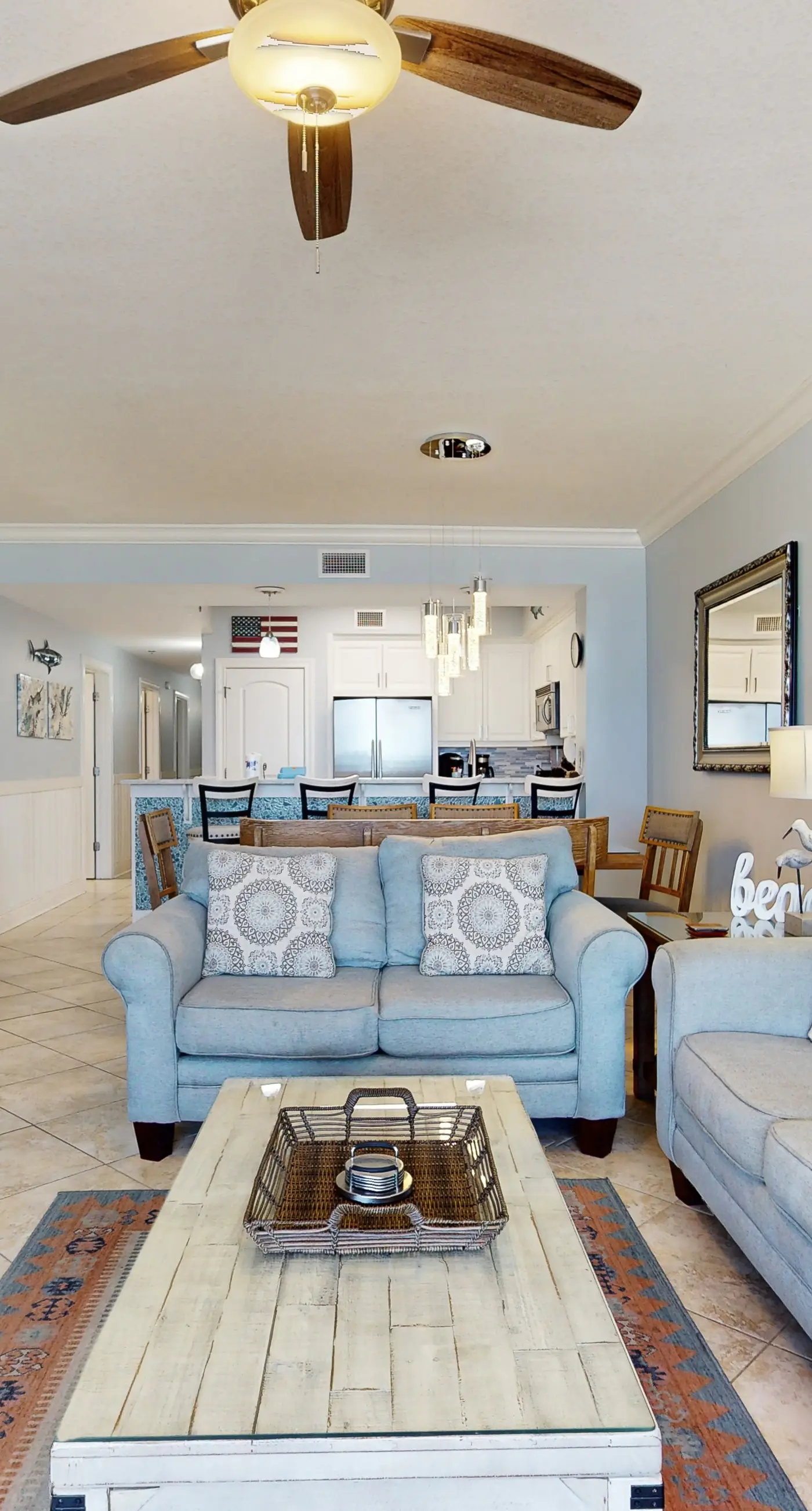 gulf front condo steps from the sand with shared pool,hot tub & more