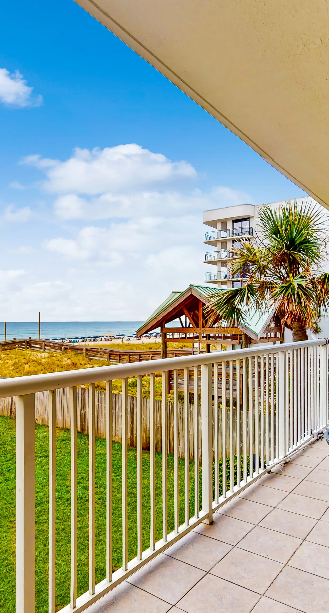 Beautiful beachfront home with shared pool and beach access
