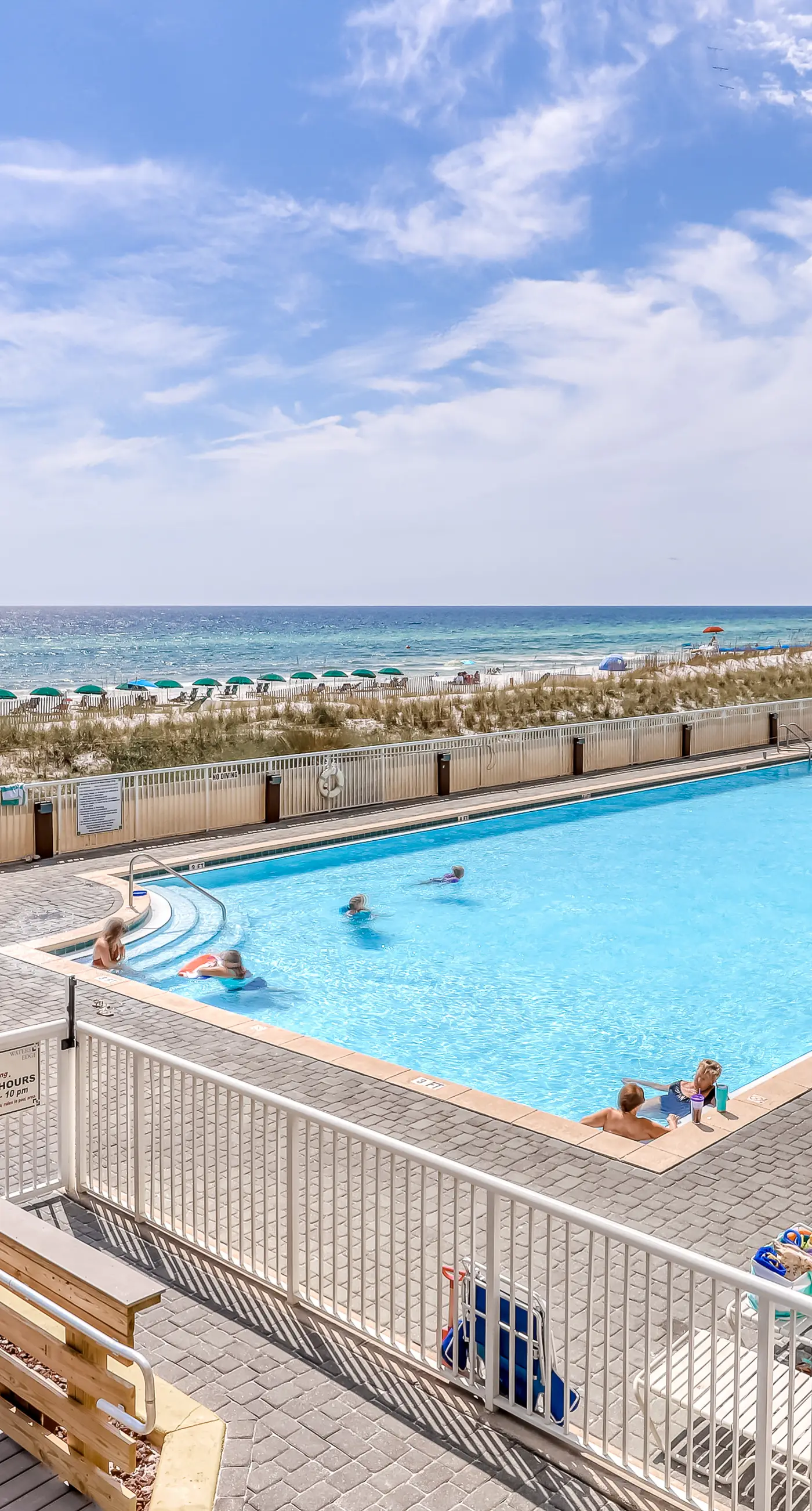 Beautiful beachfront home with shared pool and beach access