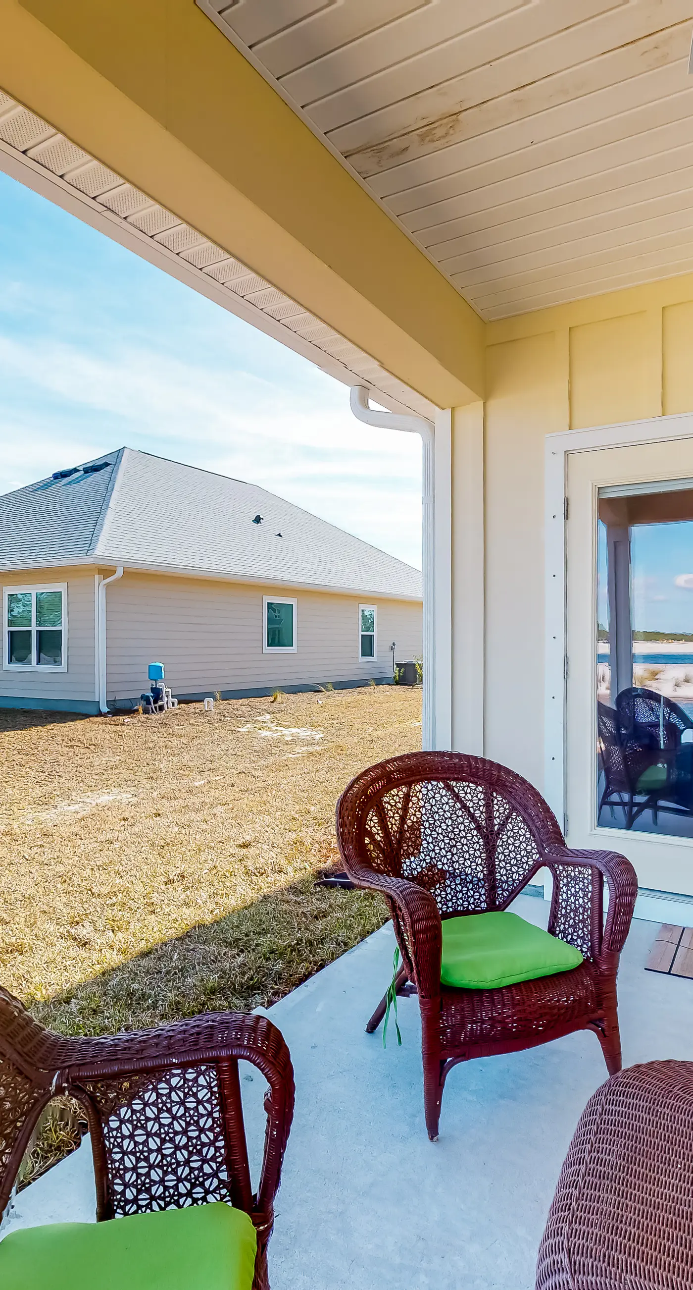 Dog-friendly home & casita with pool & beach access, central AC, & W/D