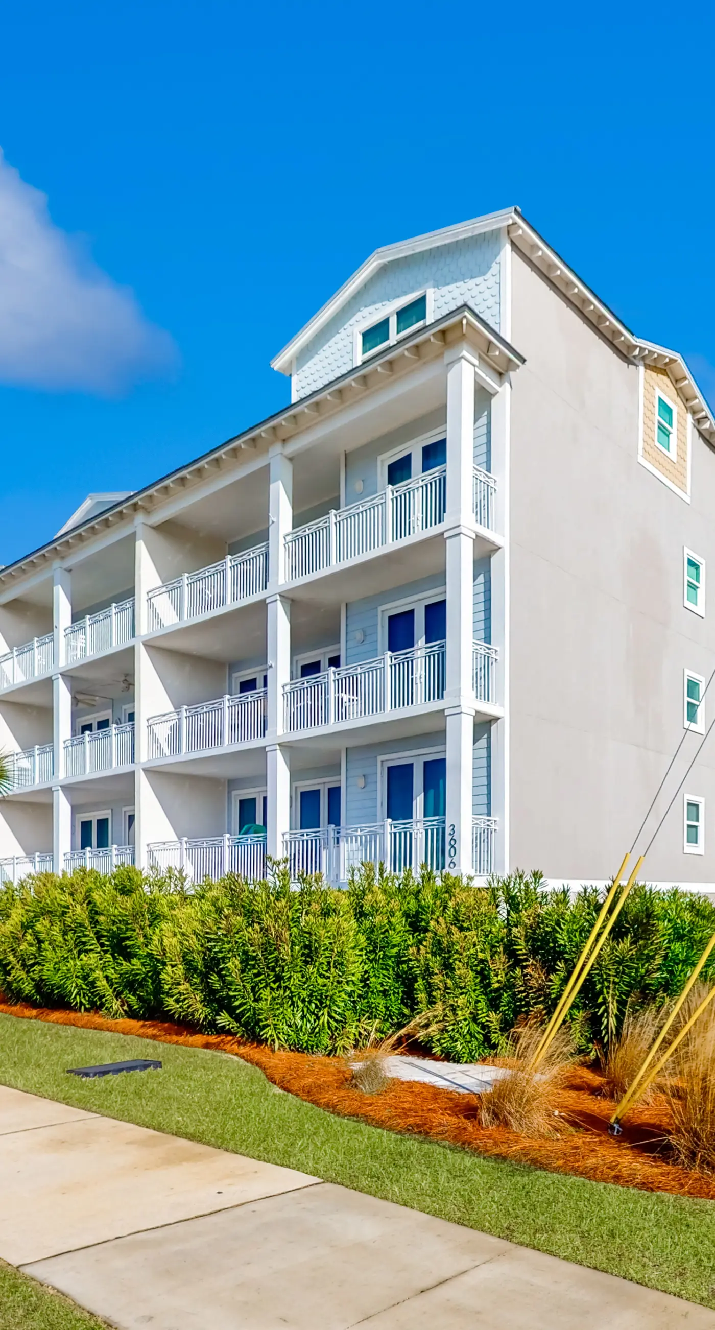 Charming stay near the sea with balcony, open layout, smart TVs, & W/D