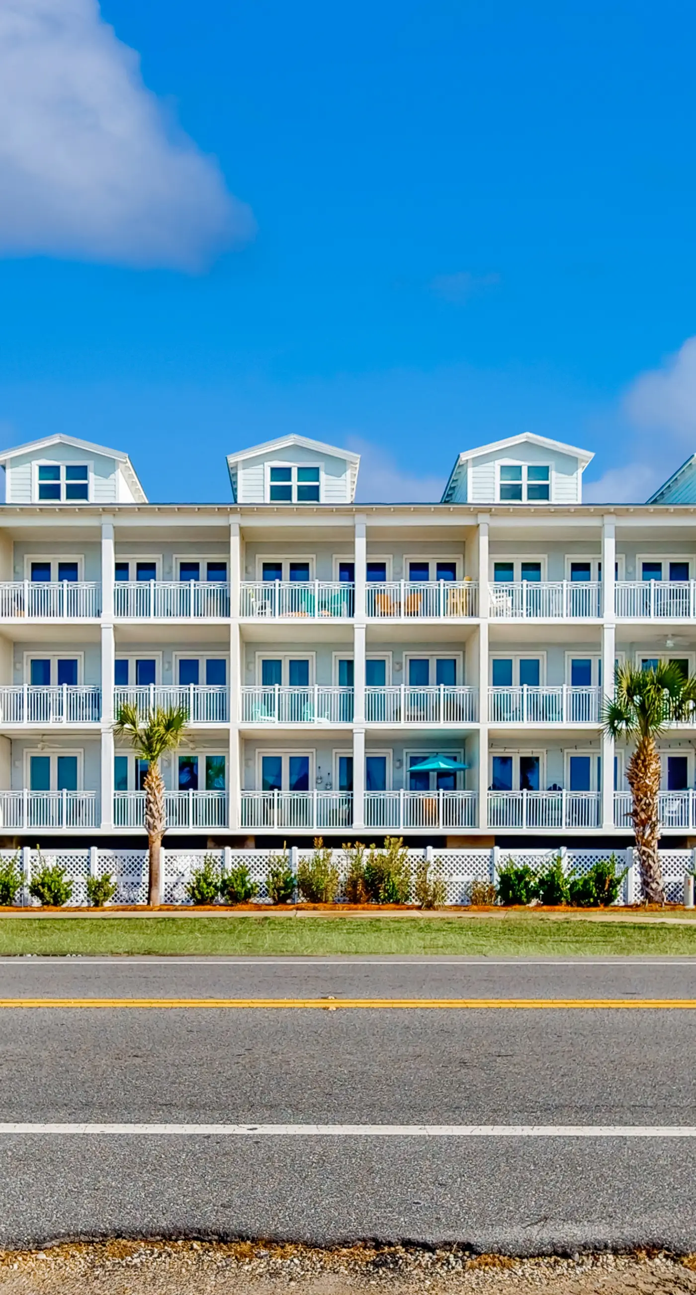 Charming stay near the sea with balcony, open layout, smart TVs, & W/D
