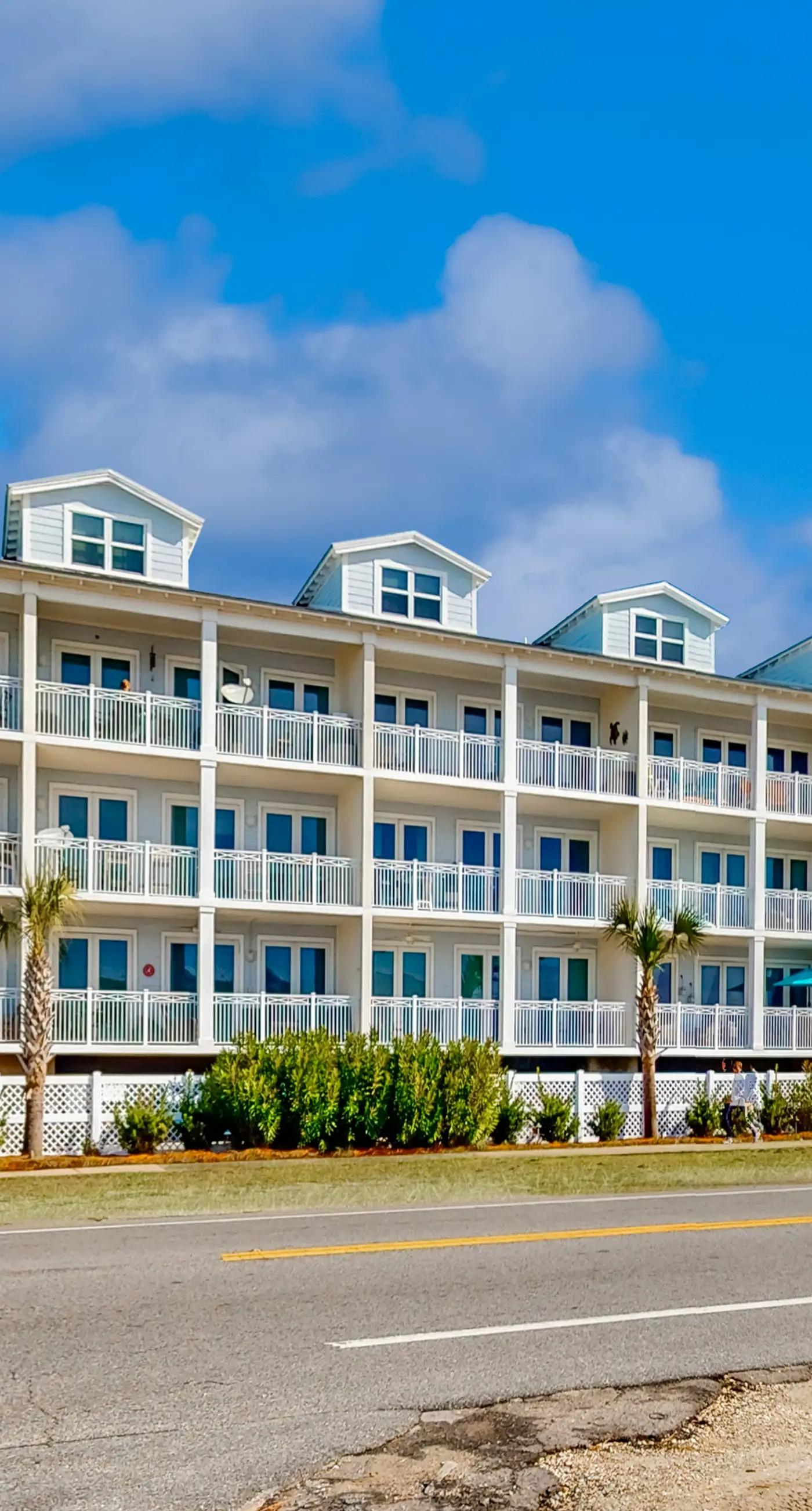 Charming stay near the sea with balcony, open layout, smart TVs, & W/D