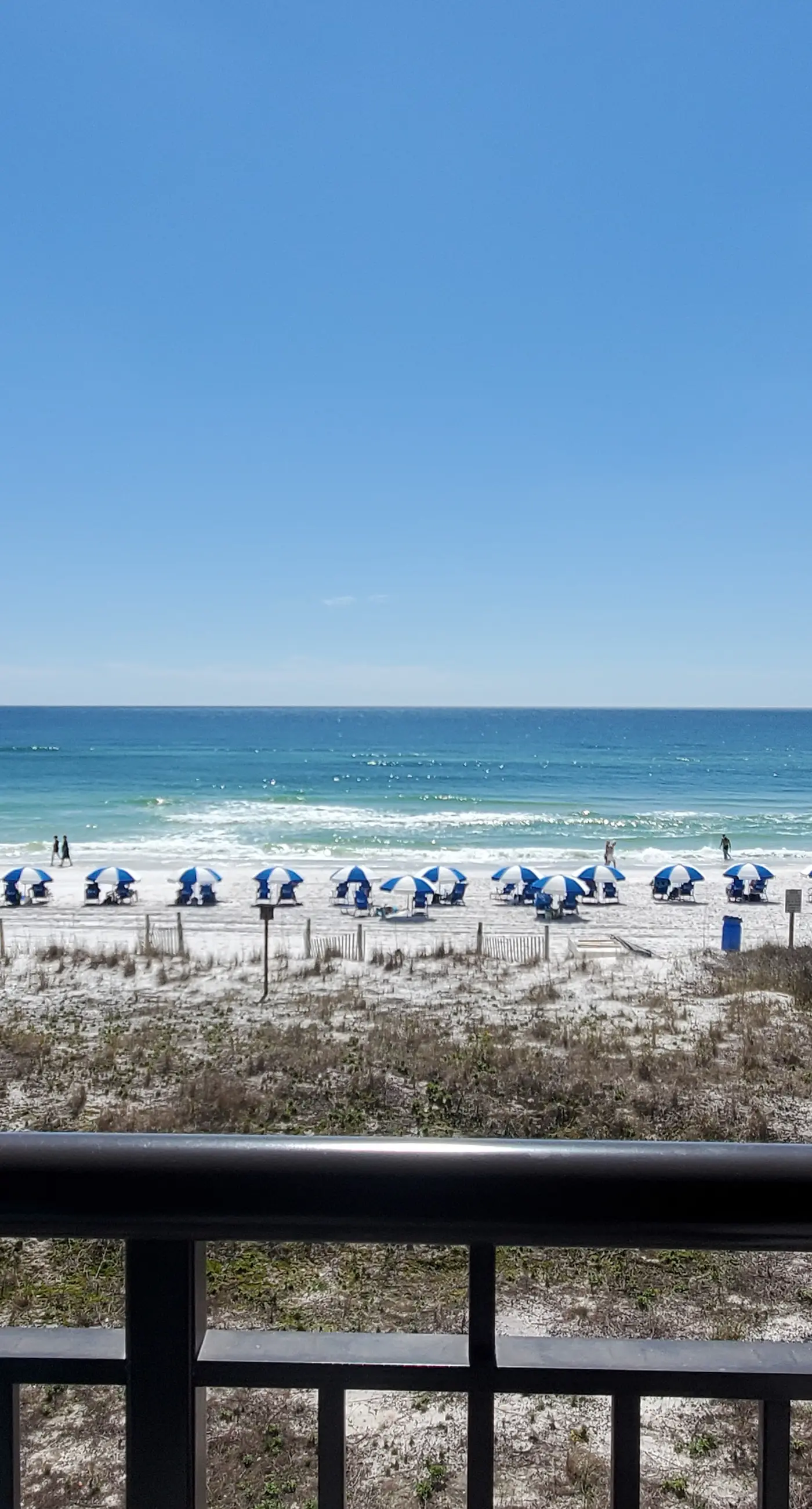 Island Echos 3G. Ocean view condo steps from the sand with balcony, pool & tennis