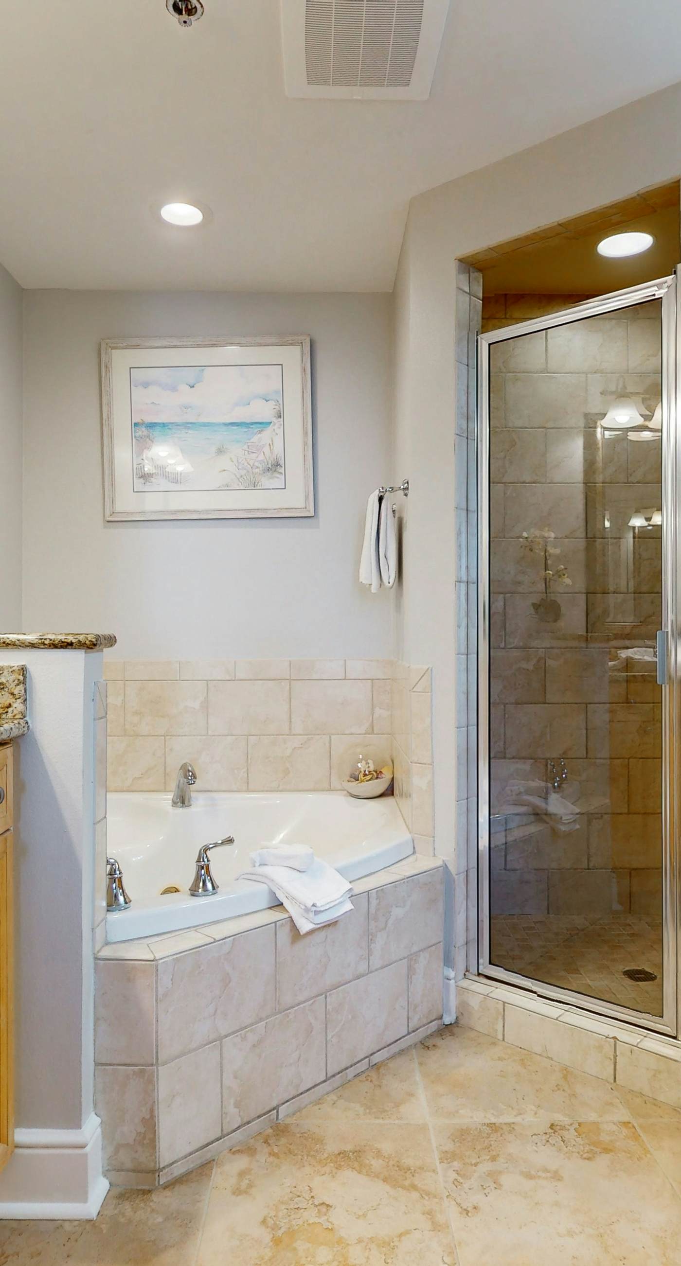 Azure 423. Fantastic ocean view condo with fitness area, pool, hot tub, & W&D