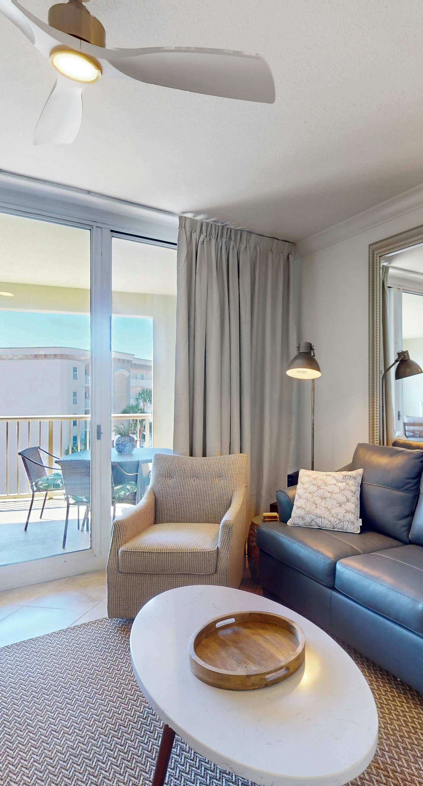 Azure 521 condo with beach access, a pool, hot tub, central AC & washer&dryer