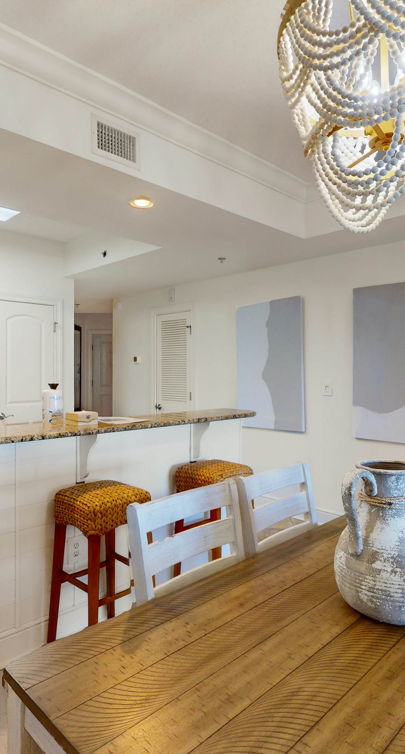 Azure 521 condo with beach access, a pool, hot tub, central AC & washer&dryer