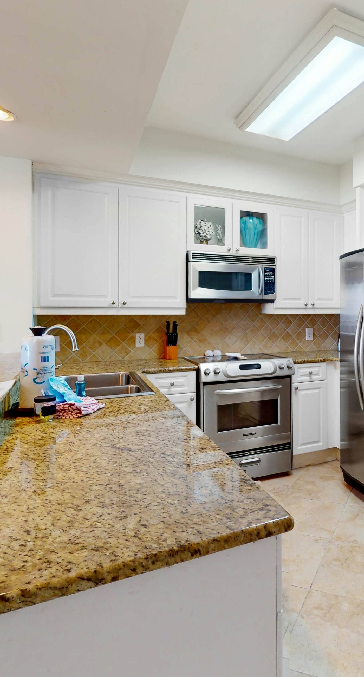 Azure 521 condo with beach access, a pool, hot tub, central AC & washer&dryer