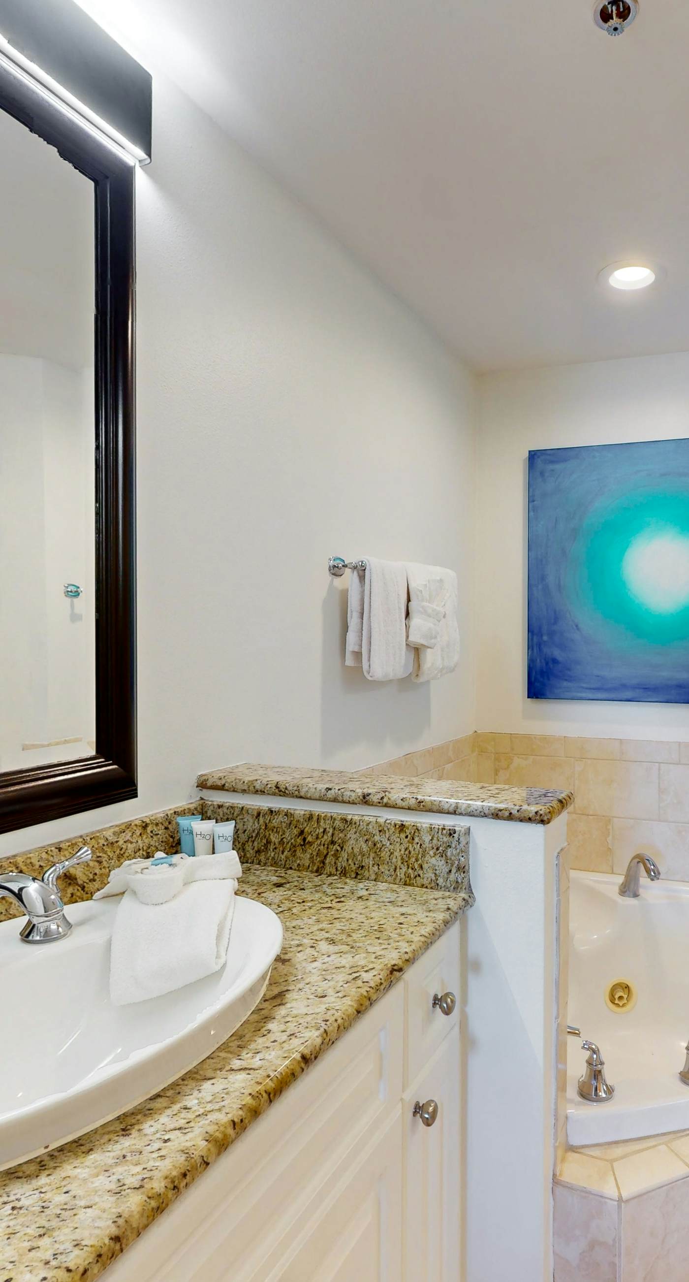 Azure 521 condo with beach access, a pool, hot tub, central AC & washer&dryer