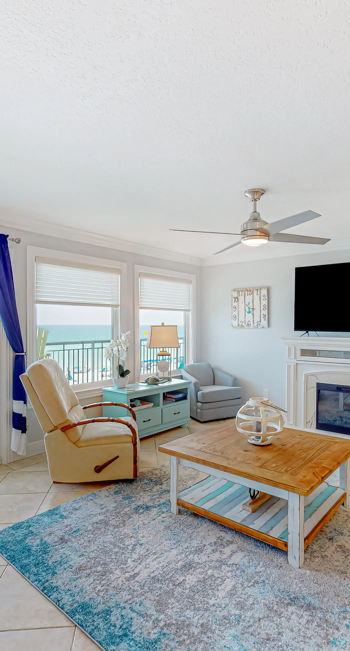 Fourth-floor Gulf-front condo with pool, gym, & amazing views