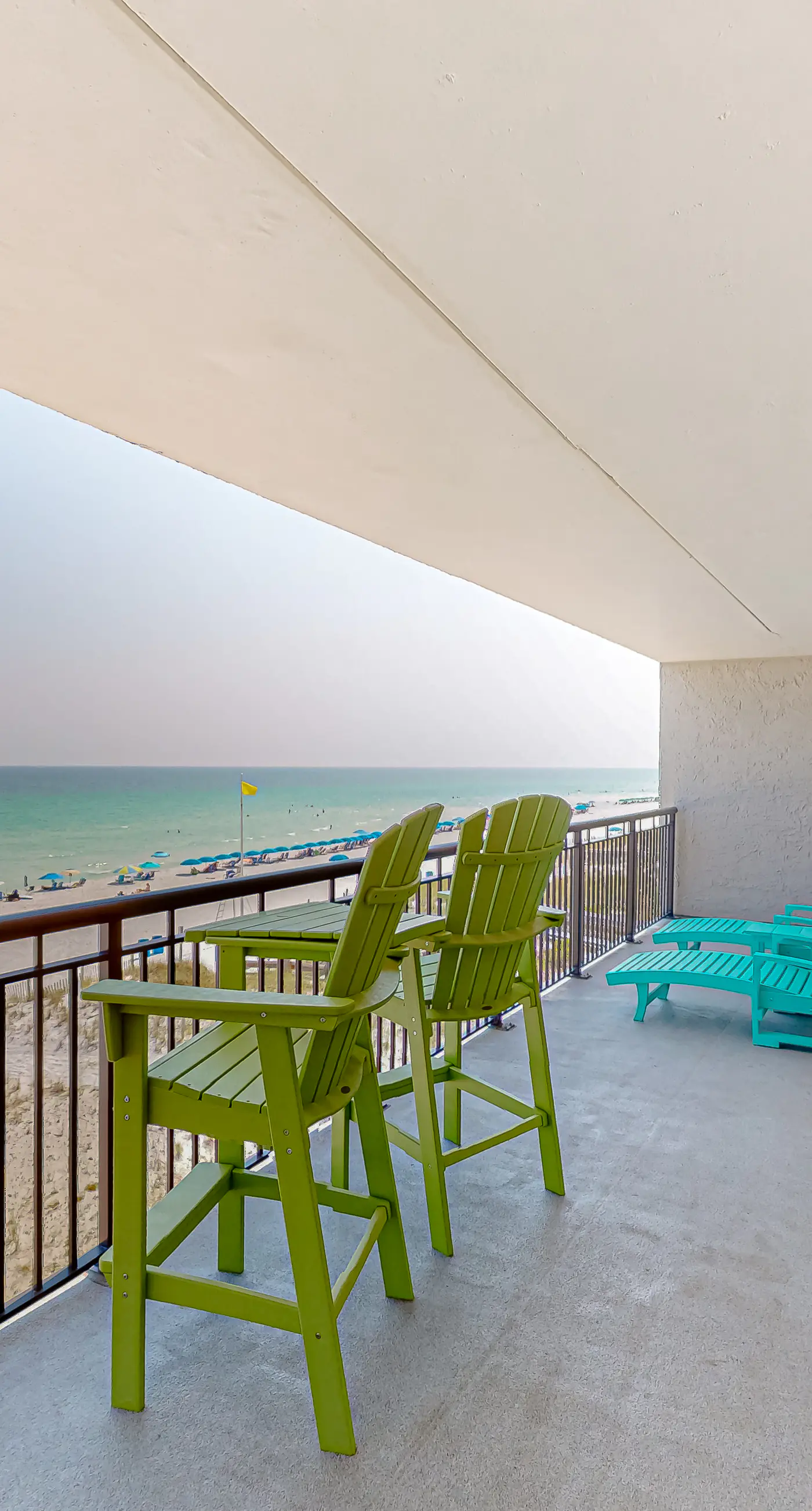 Fourth-floor Gulf-front condo with pool, gym, & amazing views