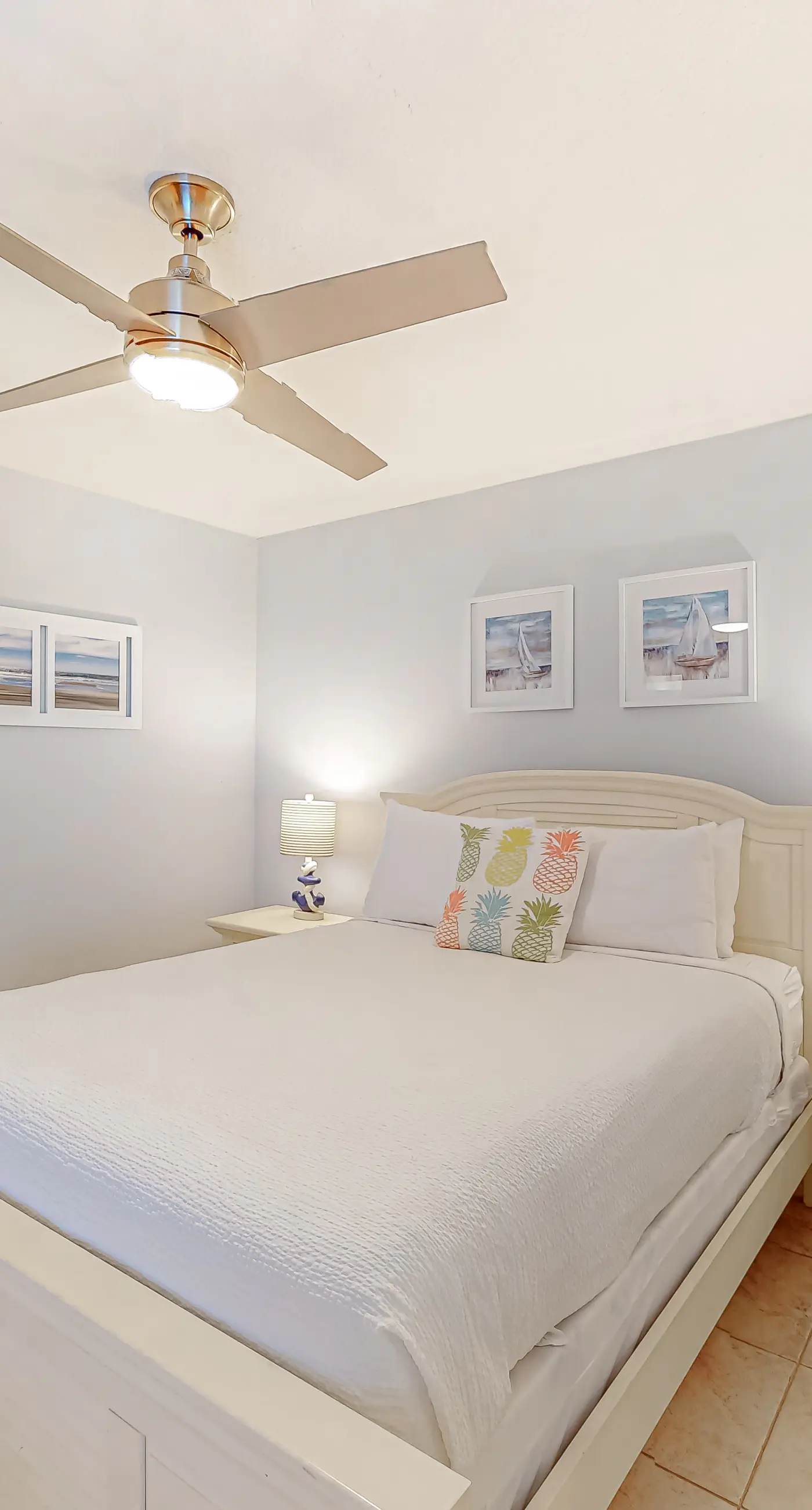 Fourth-floor Gulf-front condo with pool, gym, & amazing views