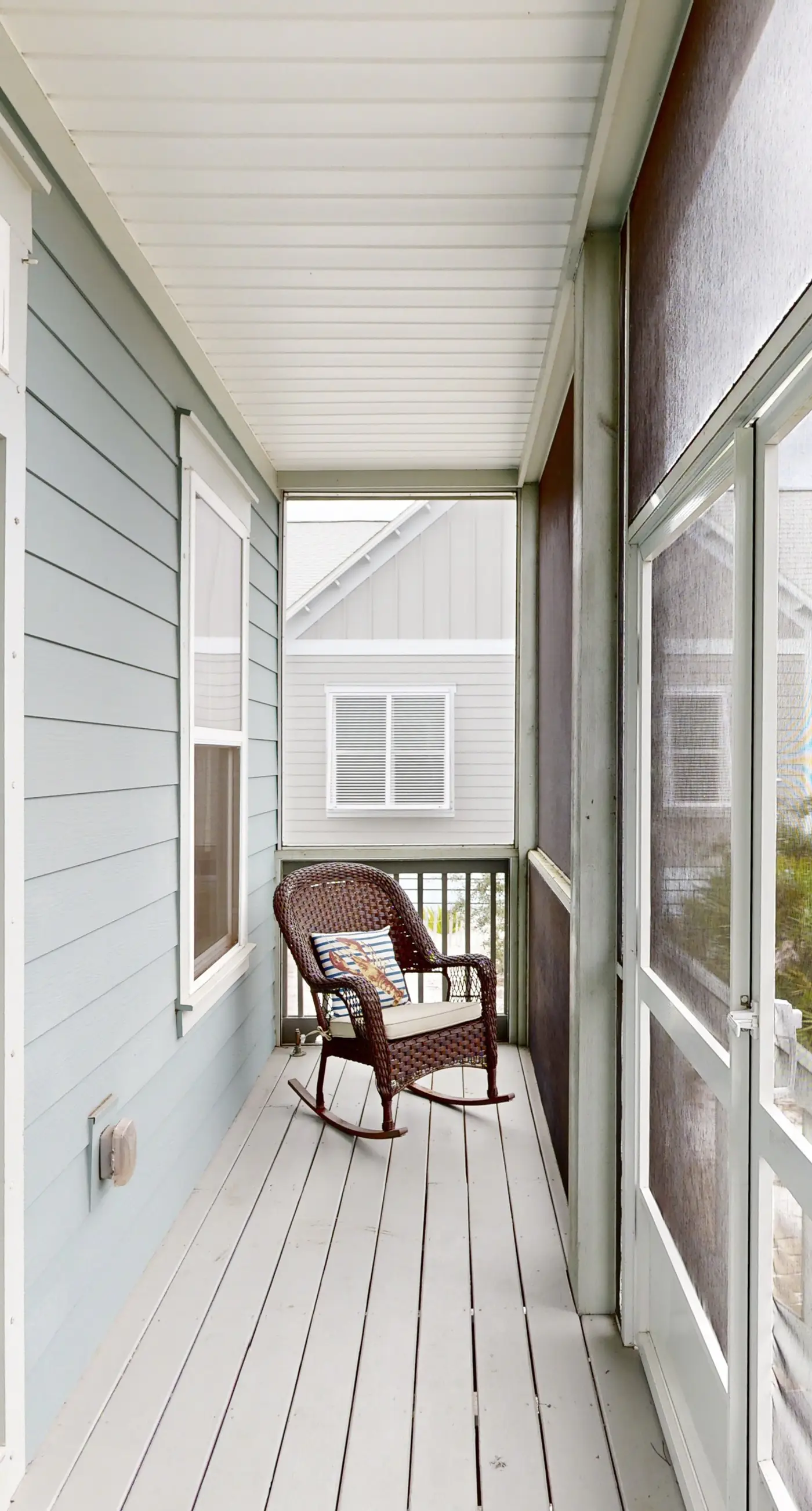 Lovely Home w/ Screened-In Porches, Balcony & Shared Pool - Walk to the Beach